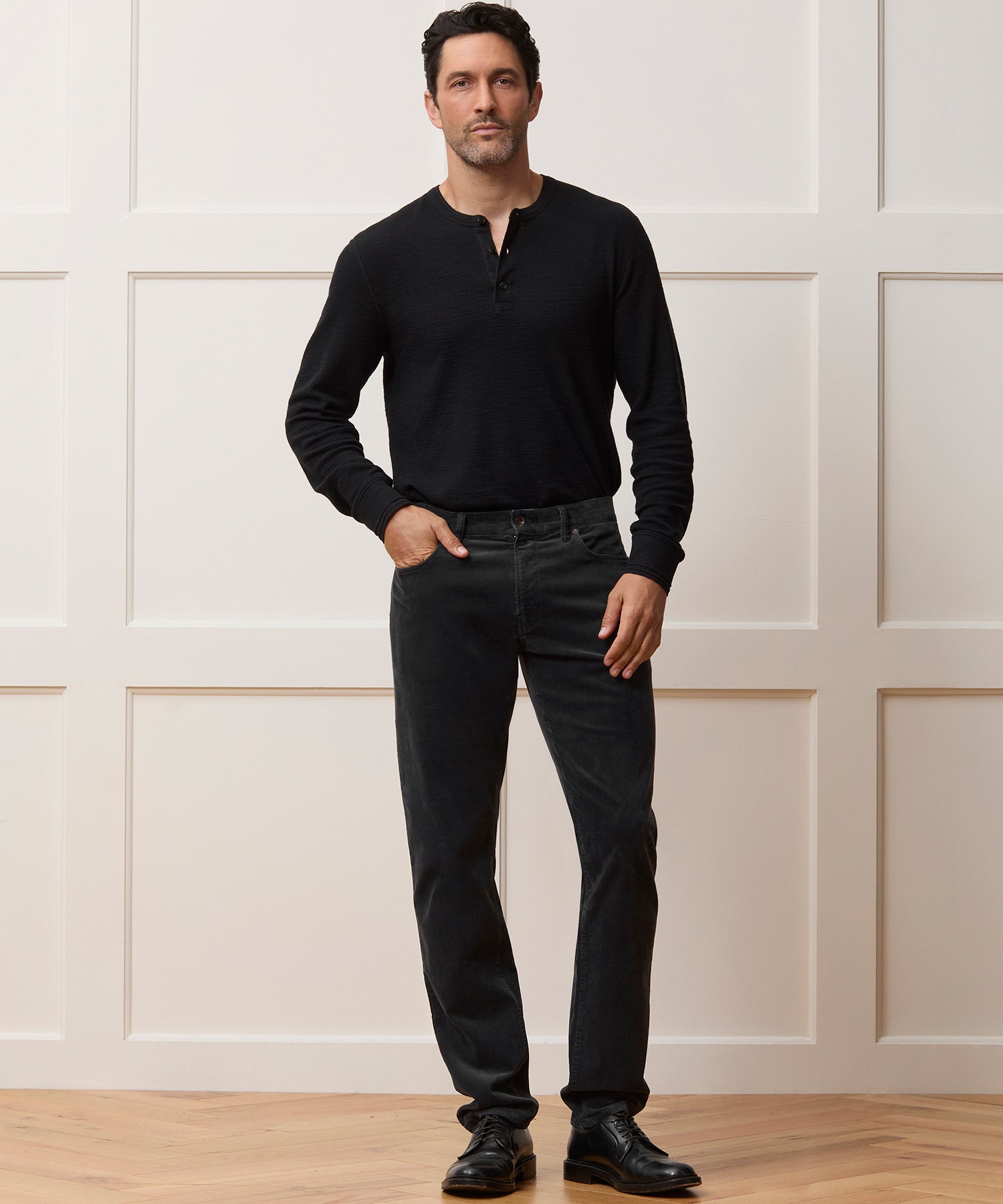 Slim 5-Pocket Corduroy Pant - Image 3