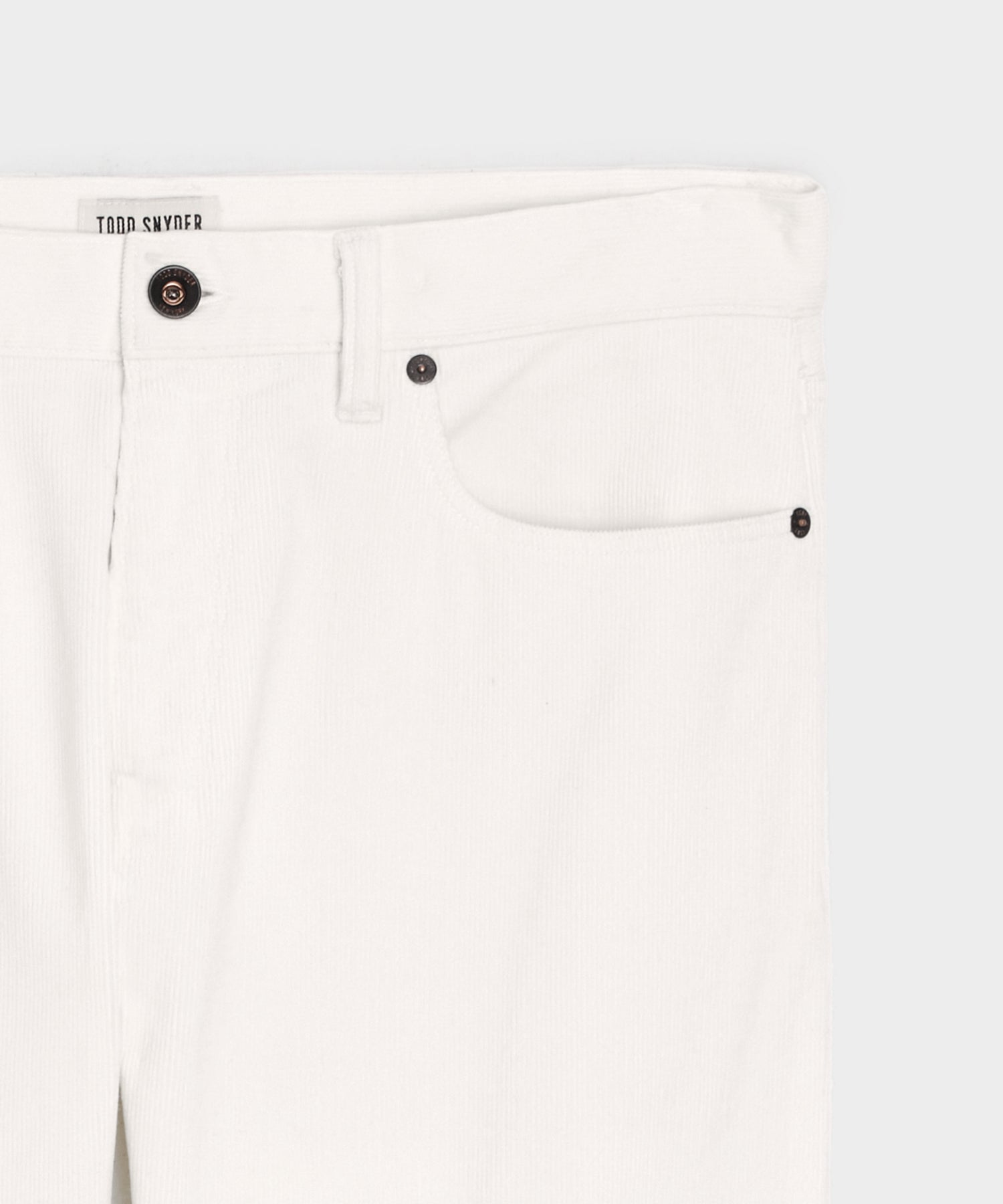 Slim 5-Pocket Corduroy Pant - Image 6