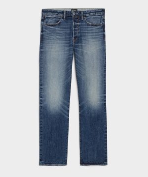 Straight Japanese Selvedge Stretch Jean