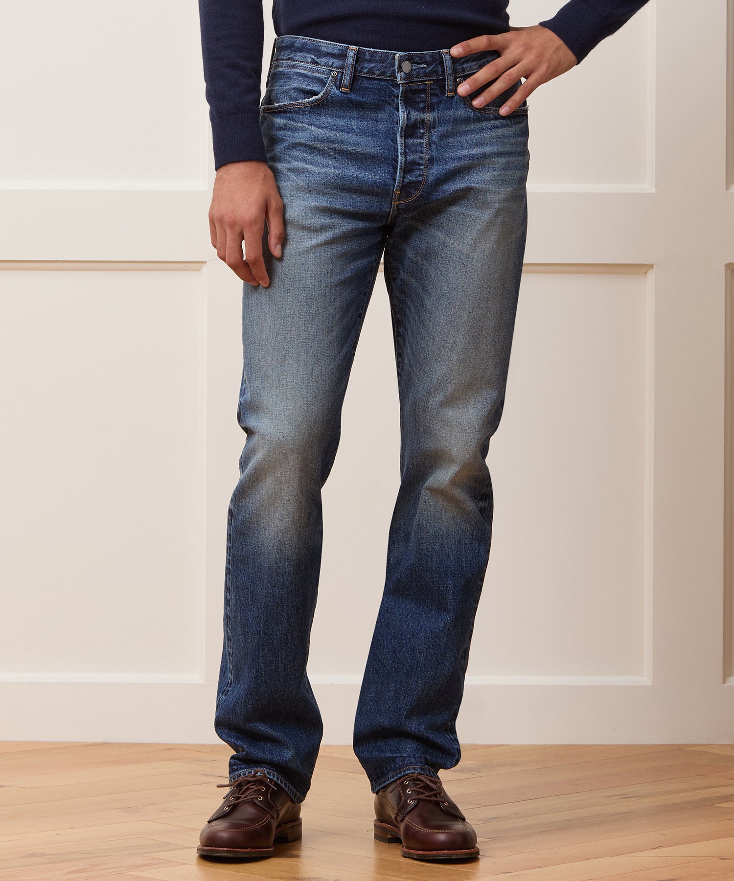 Straight Japanese Selvedge Stretch Jean - Image 2