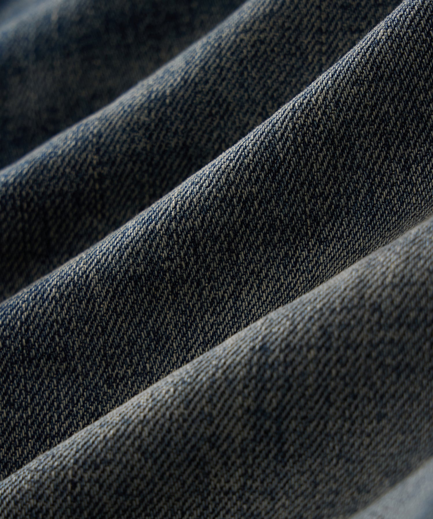 Straight Japanese Selvedge Stretch Jean in Worn Wash - Image 8