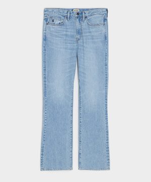 Western Jean in Bleached Indigo