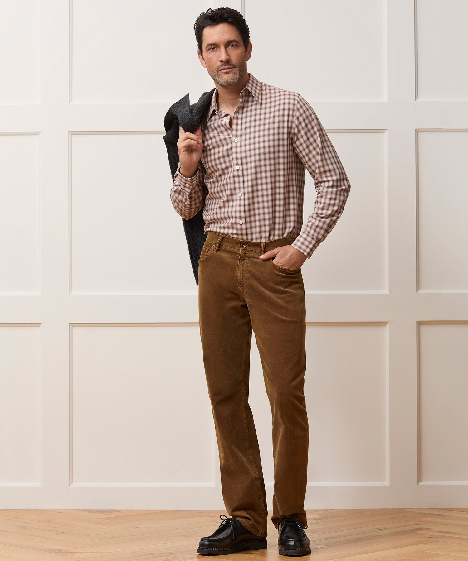 Straight 5-Pocket Corduroy Pant - Image 3