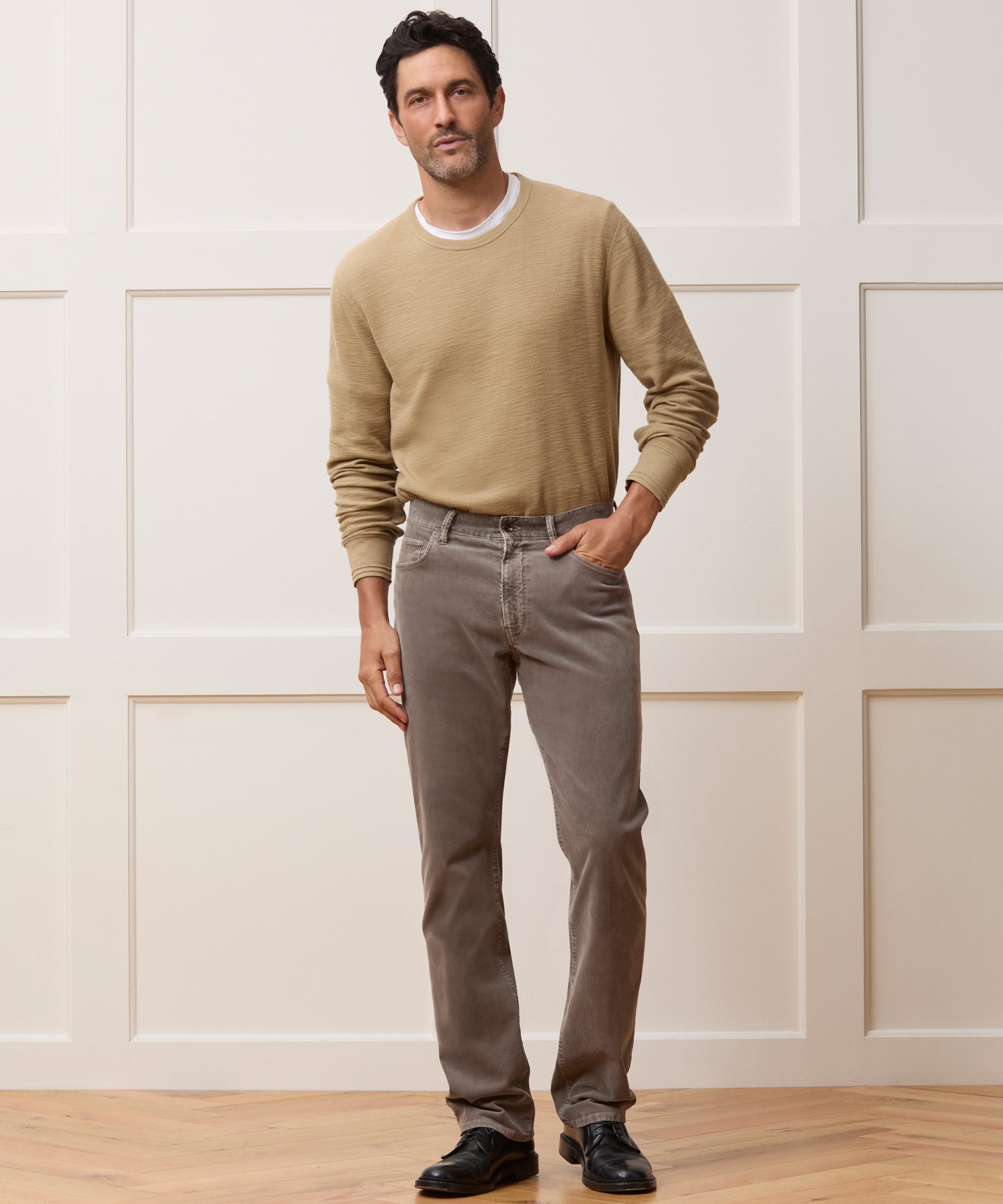 Straight 5-Pocket Corduroy Pant - Image 3