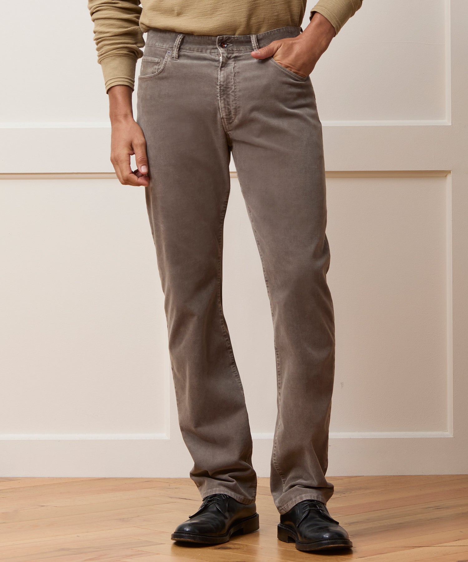 Straight 5-Pocket Corduroy Pant - Image 2