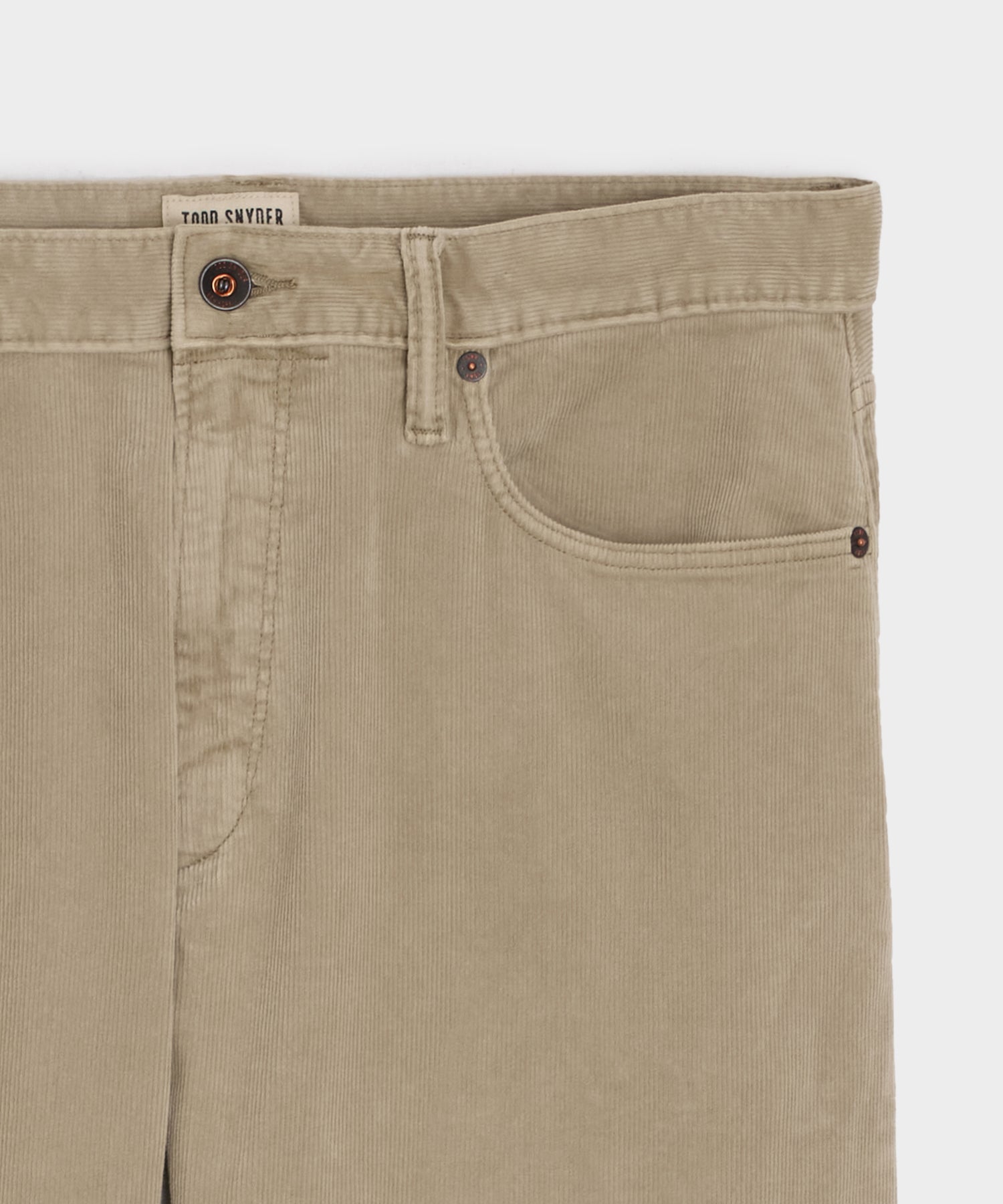 Straight 5-Pocket Corduroy Pant - Image 6