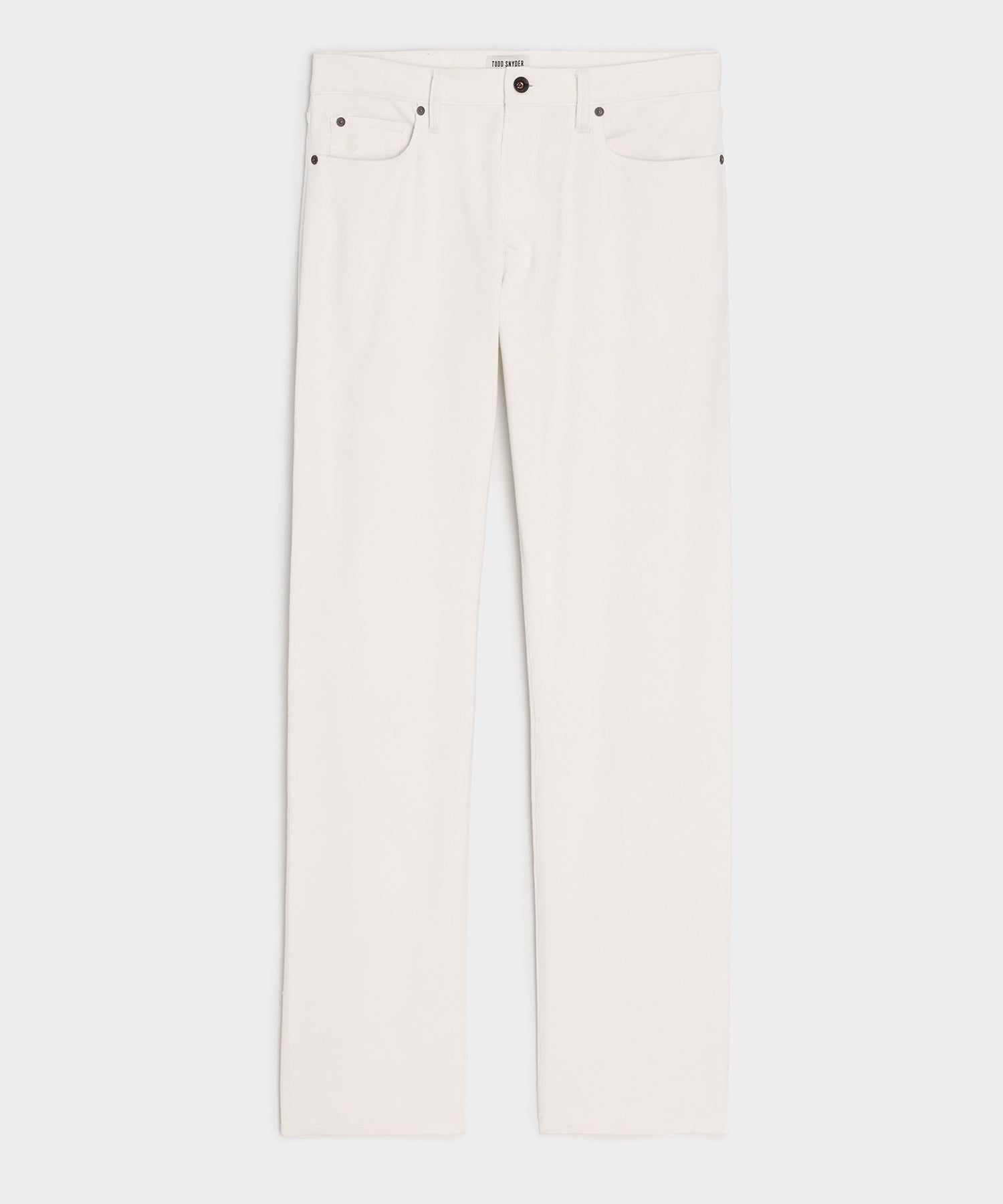 Straight 5-Pocket Corduroy Pant