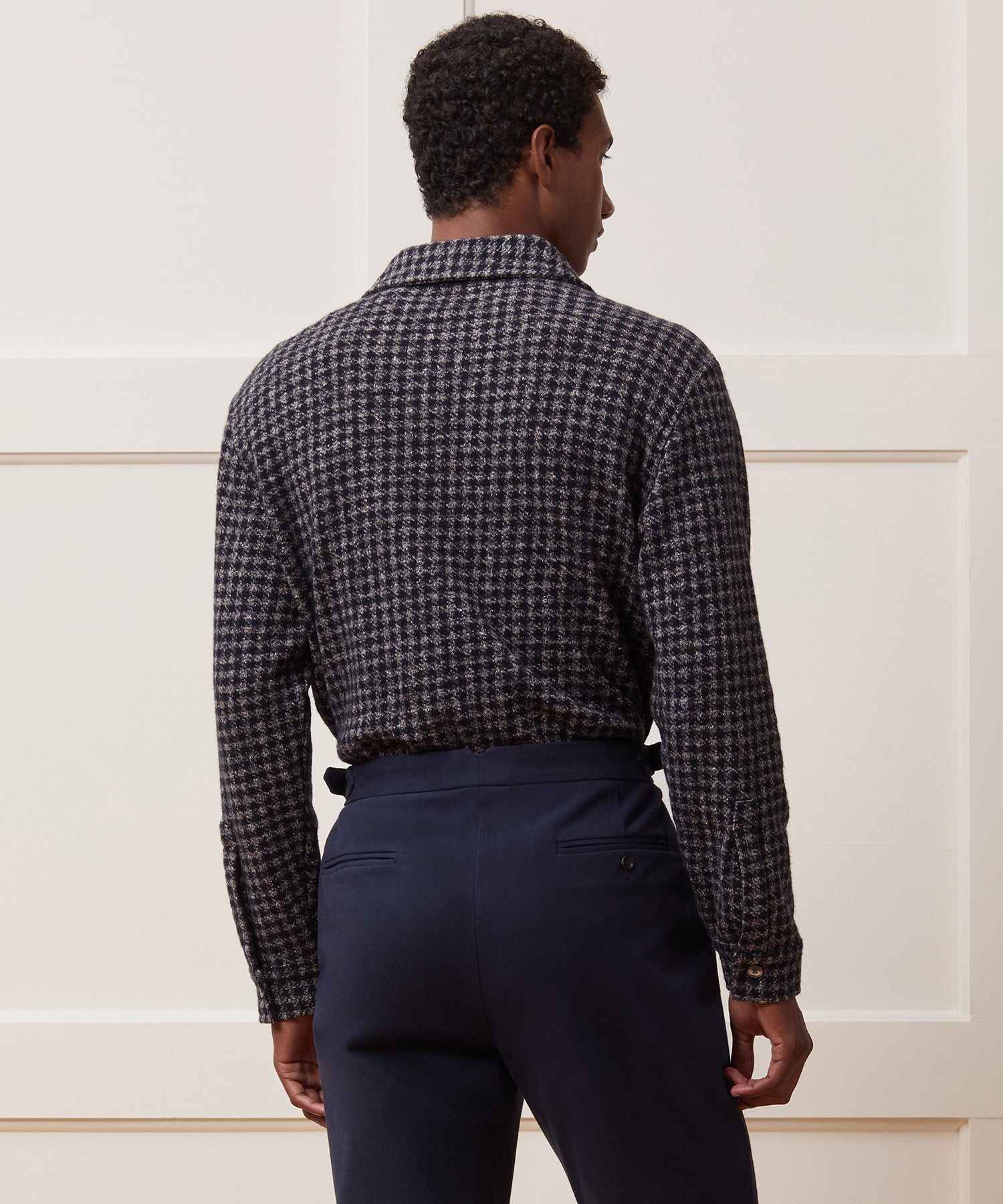 Relaxed Wool-Silk Rugby Polo - Image 4