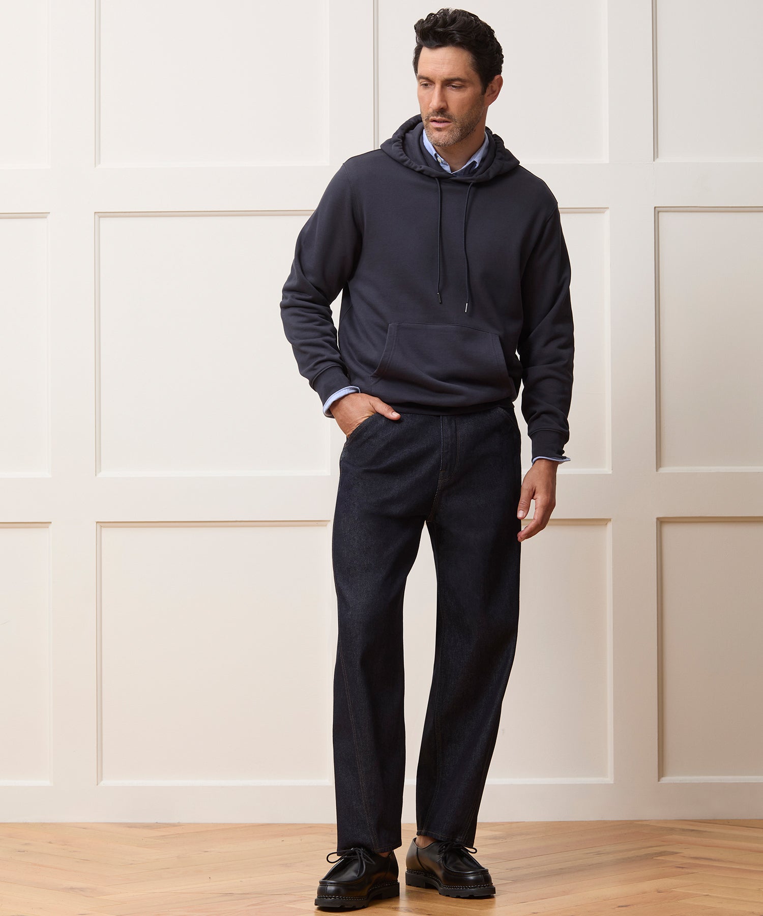 Portuguese Terry Popover Hoodie - Image 3