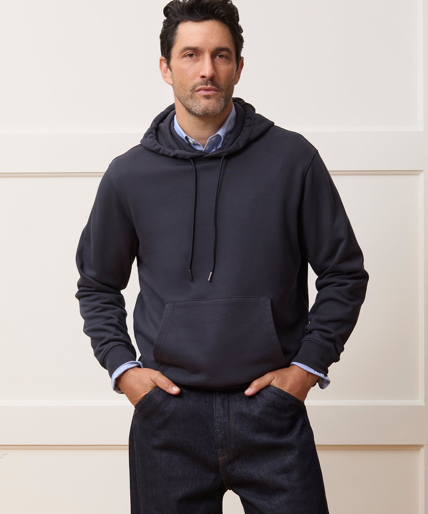 Portuguese Terry Popover Hoodie - Image 2
