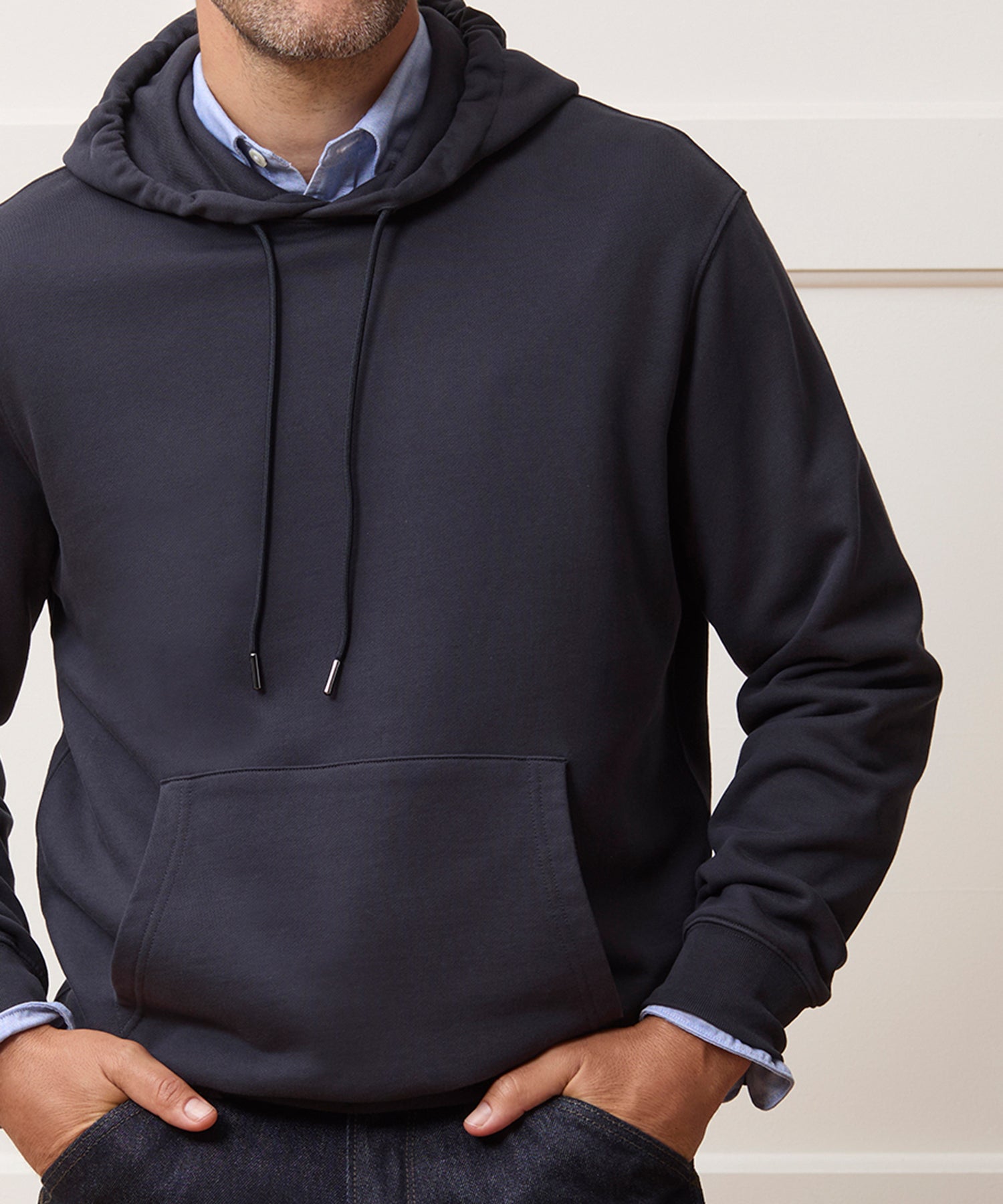 Portuguese Terry Popover Hoodie - Image 4