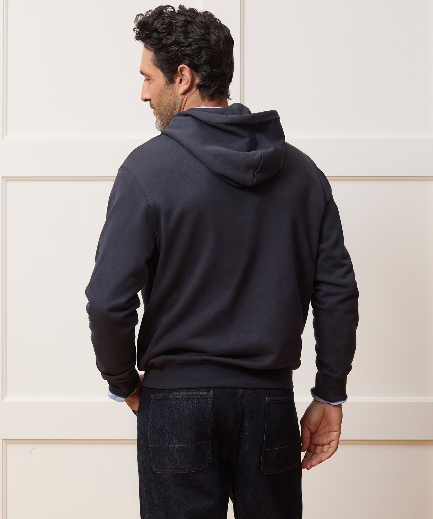 Portuguese Terry Popover Hoodie - Image 5