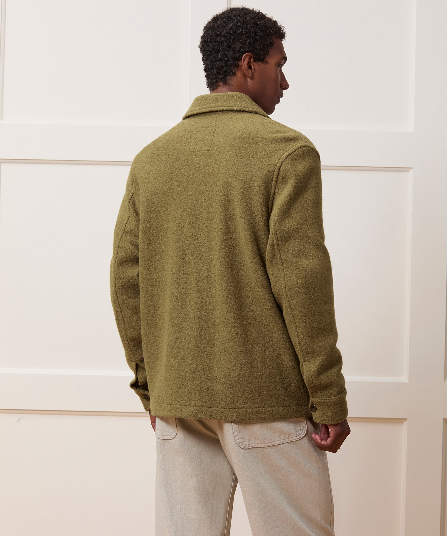 Italian Boiled Wool Chore Coat - Image 4