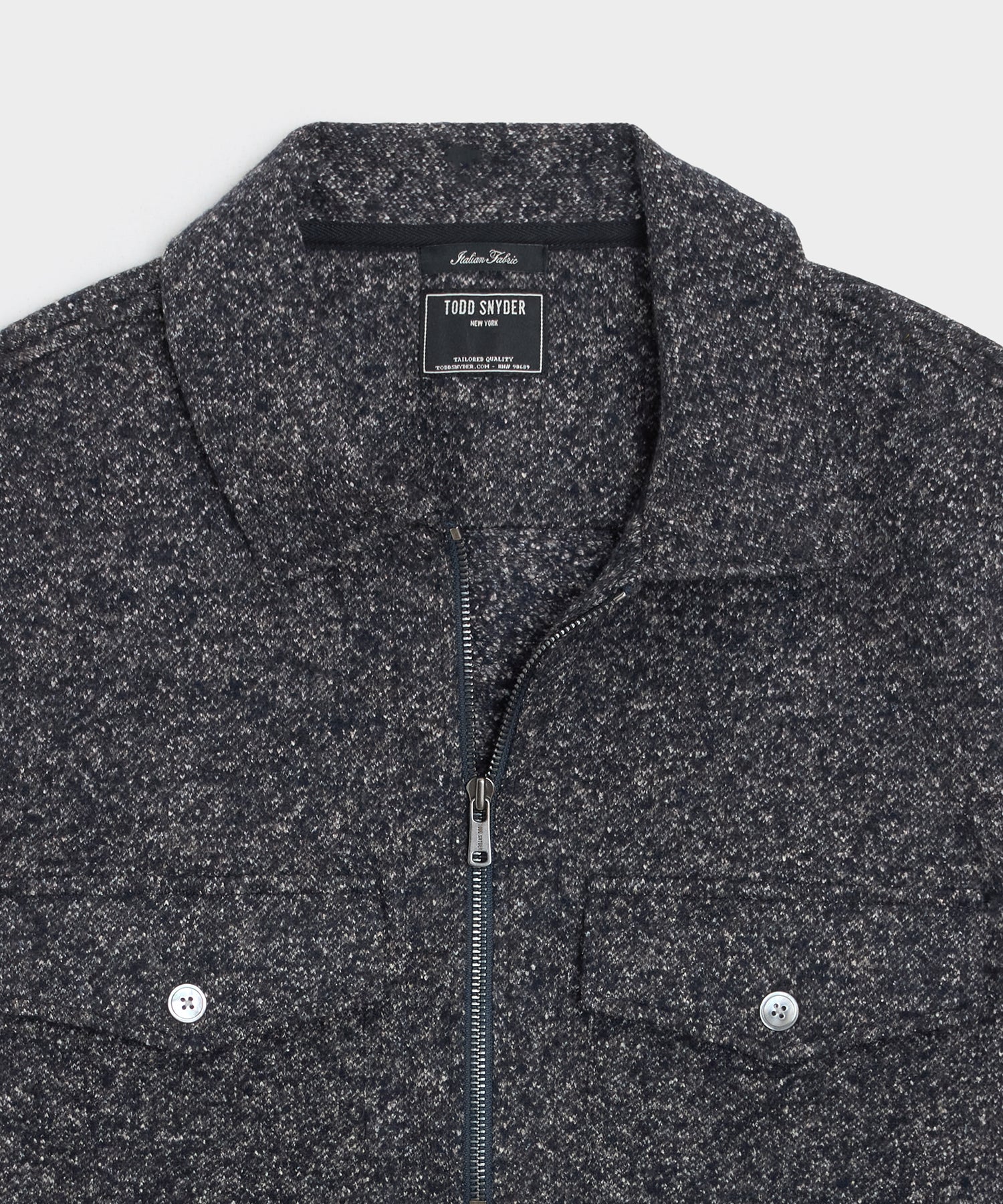 Relaxed Wool-Silk Quarter-Zip Polo - Image 6