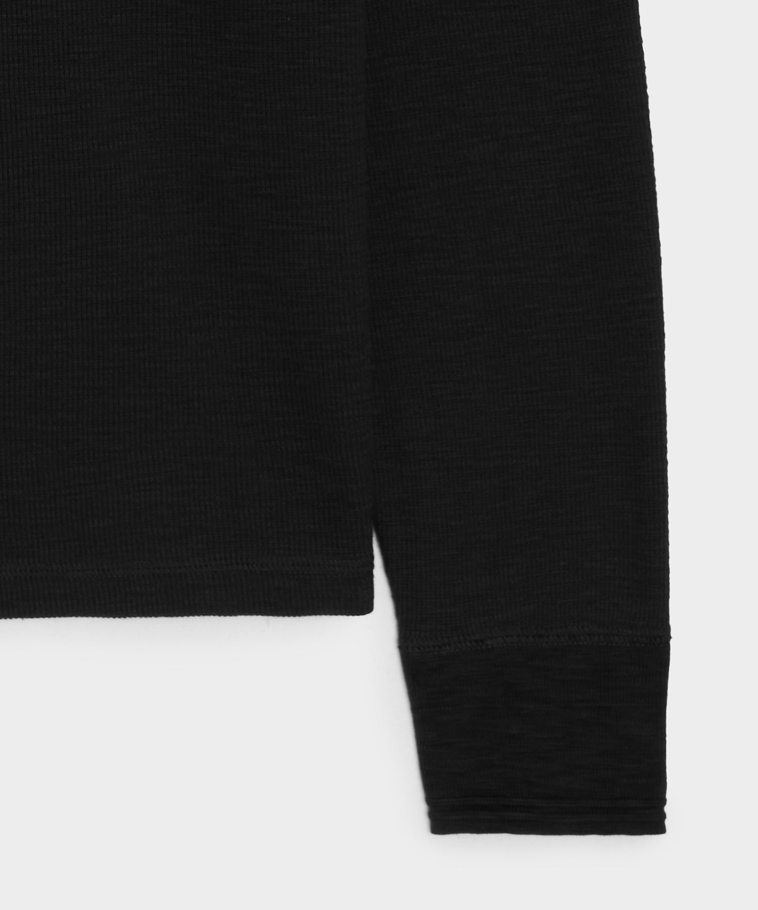 Lightweight Mini Waffle Henley - Image 7