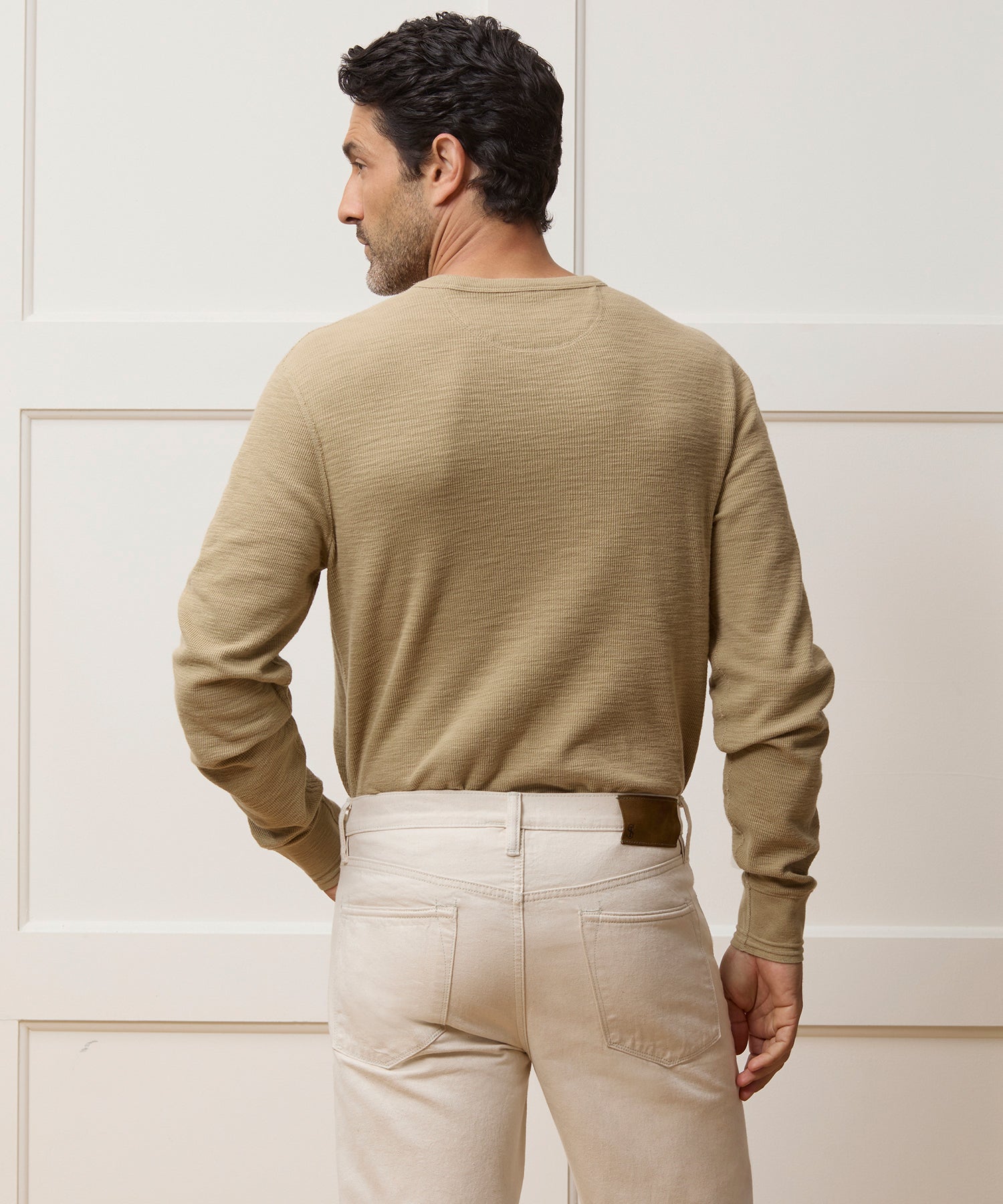 Lightweight Mini Waffle Tee - Image 5