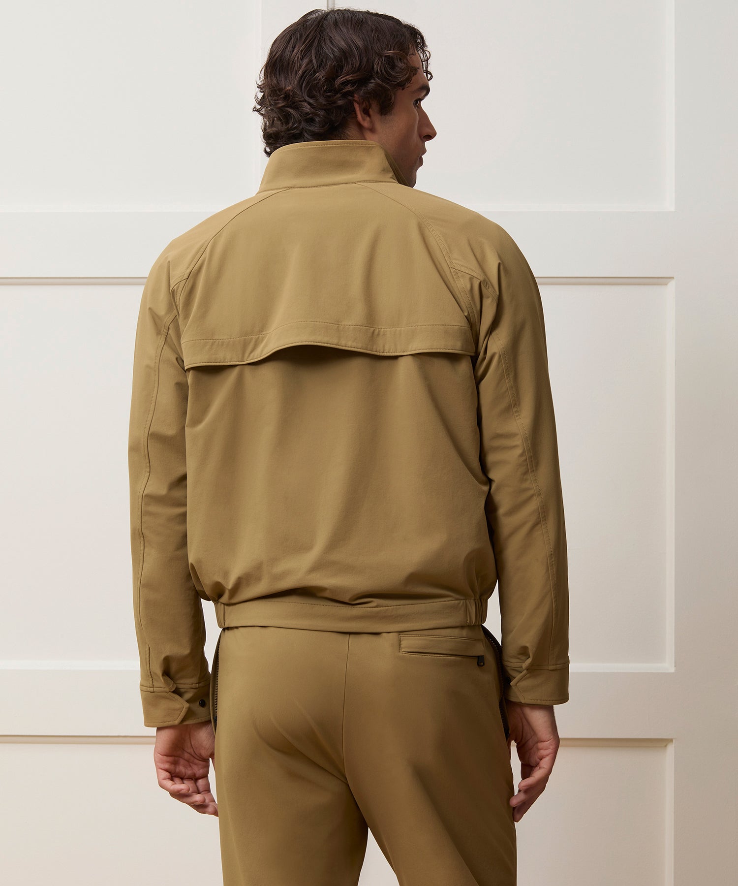 Lightweight Nylon Harrington Jacket - Image 5