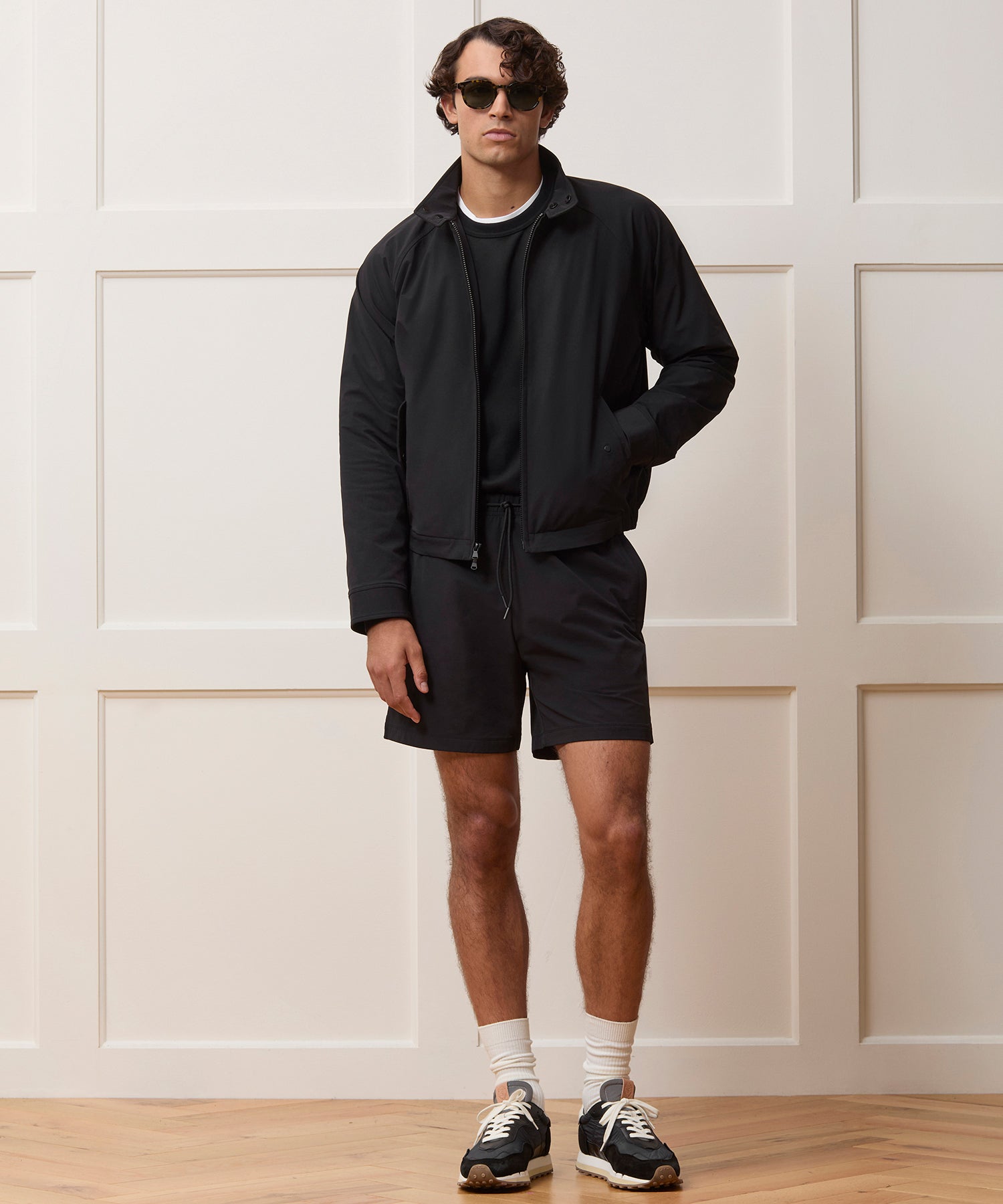 Lightweight Nylon Harrington Jacket - Image 3