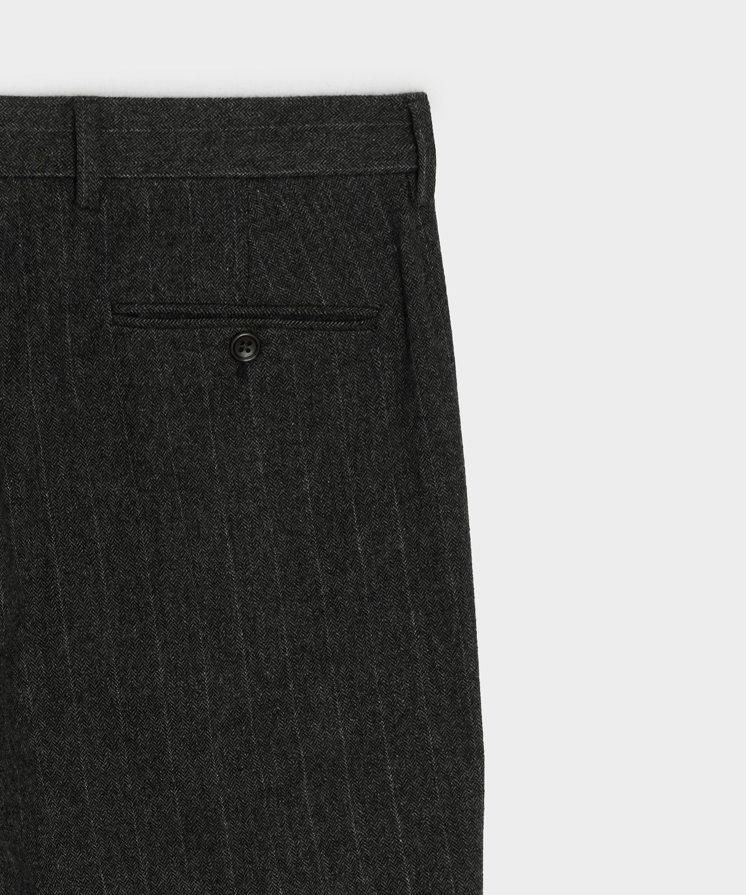 Italian Flannel Pinstripe Double-Breasted Wythe Suit - Image 12