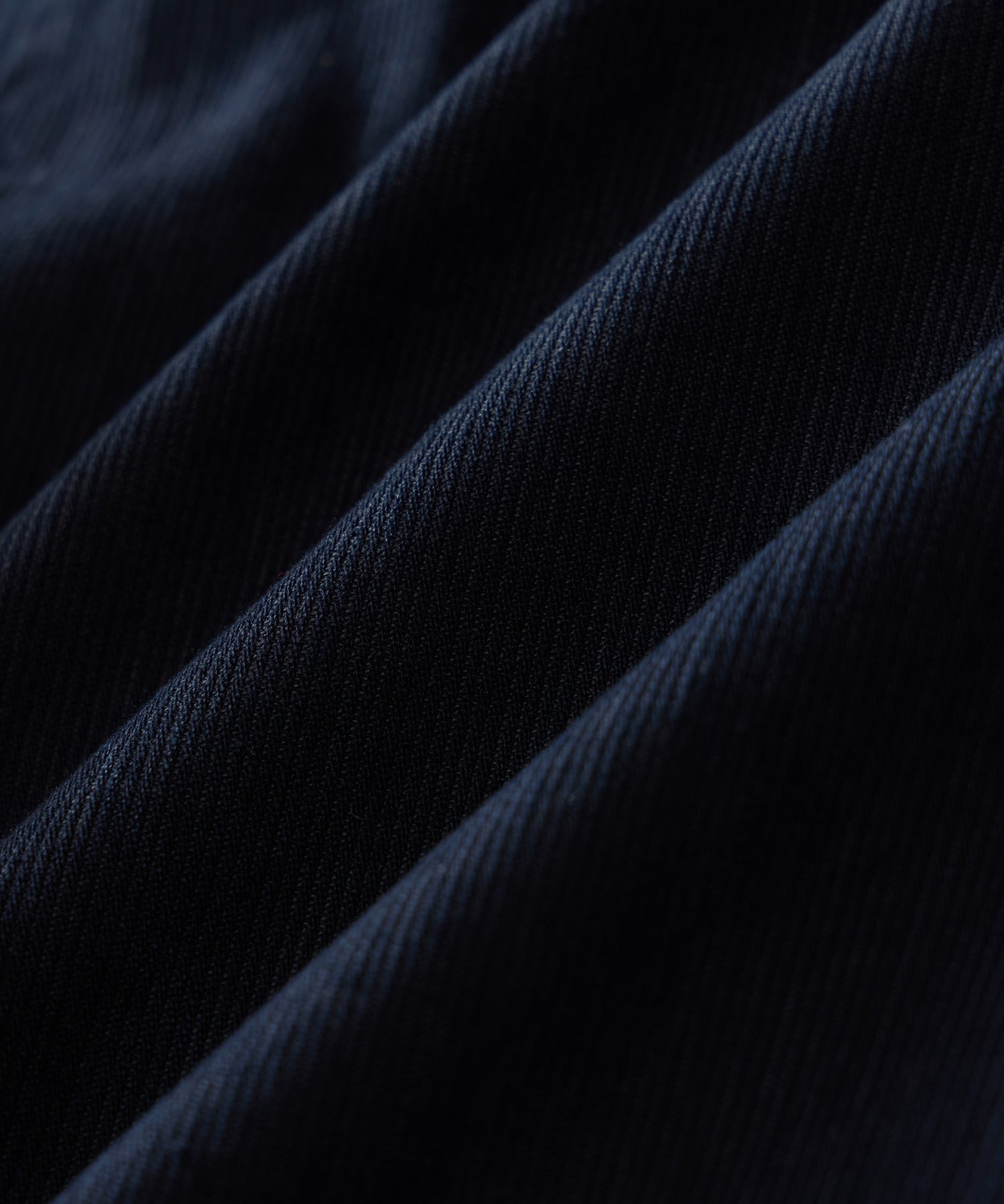 Relaxed Striped Denim Chino in Overdyeed Indigo - Image 8