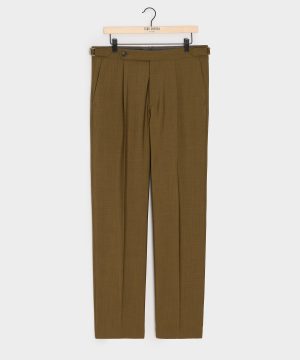 Italian Mohair Side Tab Trouser