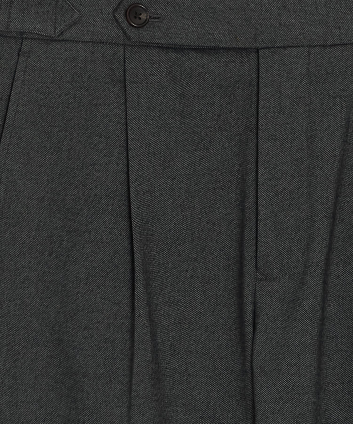 Italian Heathered Cotton Side Tab Trouser - Image 6