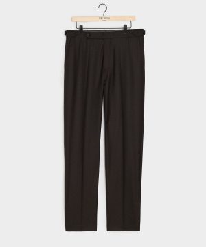 Italian Flannel Side Tab Trouser