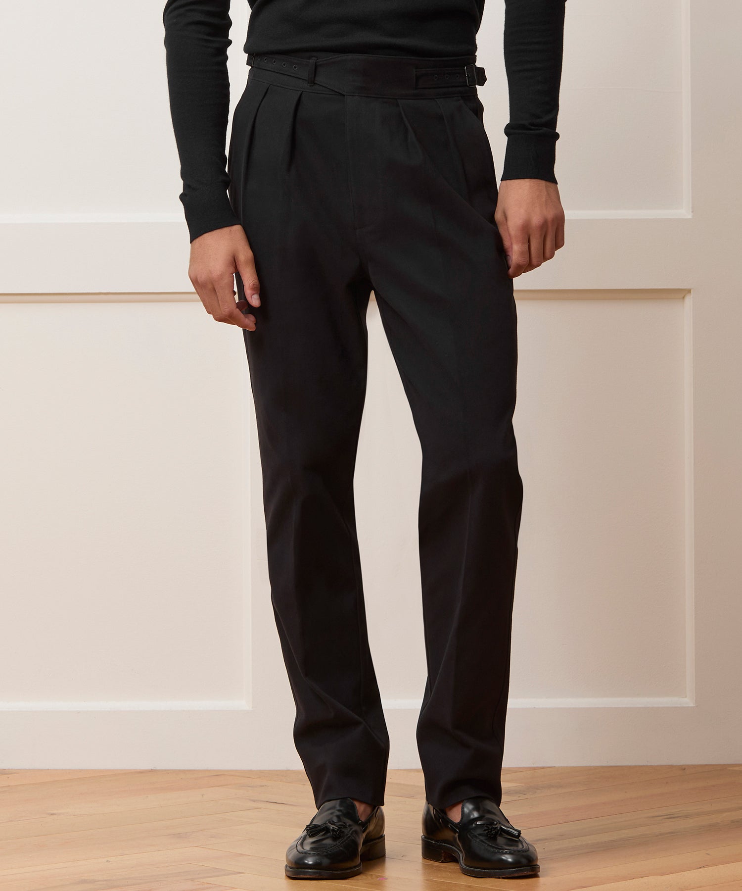 Italian Brushed Cotton Gurkha Trouser - Image 2