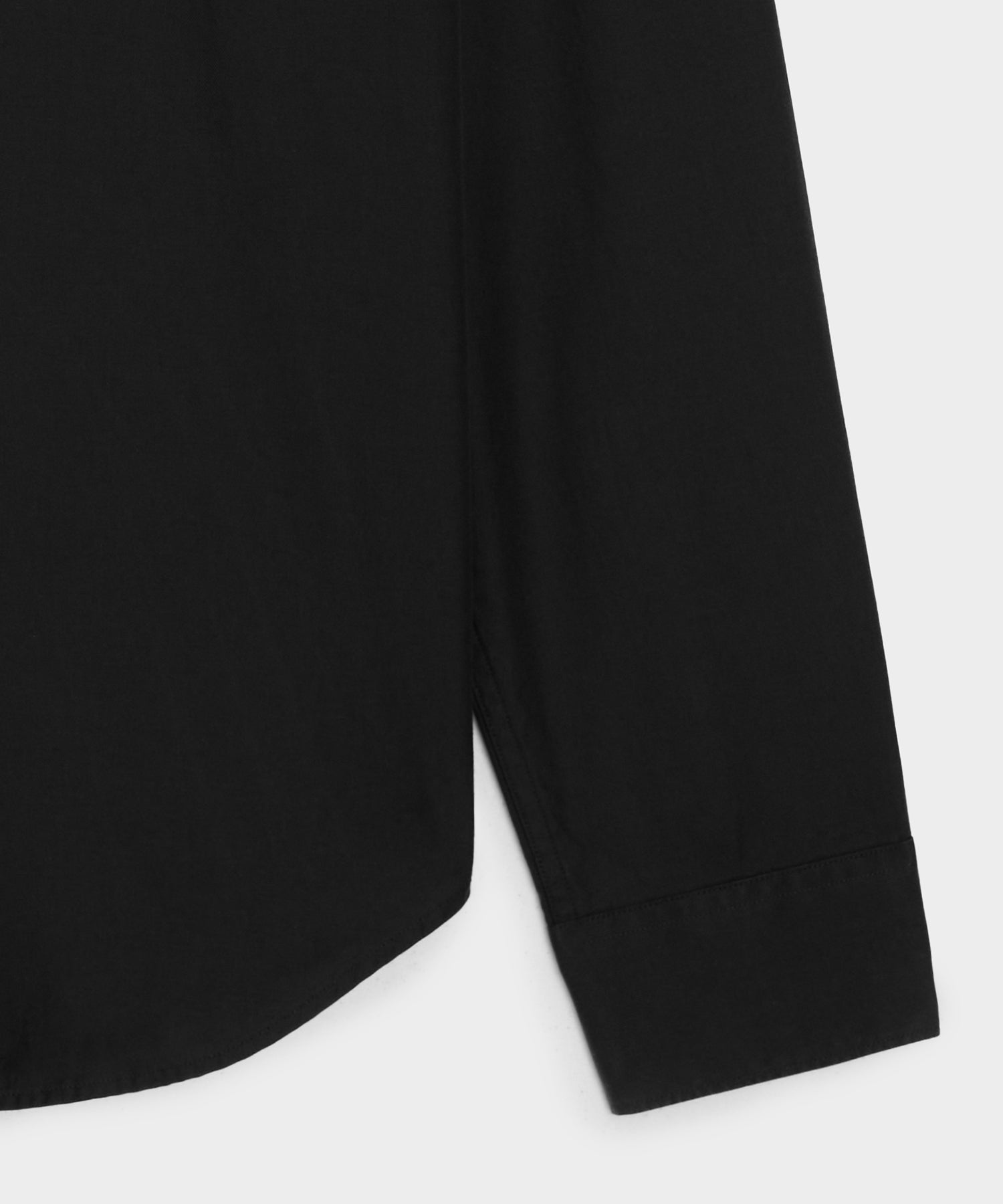 Cotton Twill Long Point Collar Shirt - Image 7