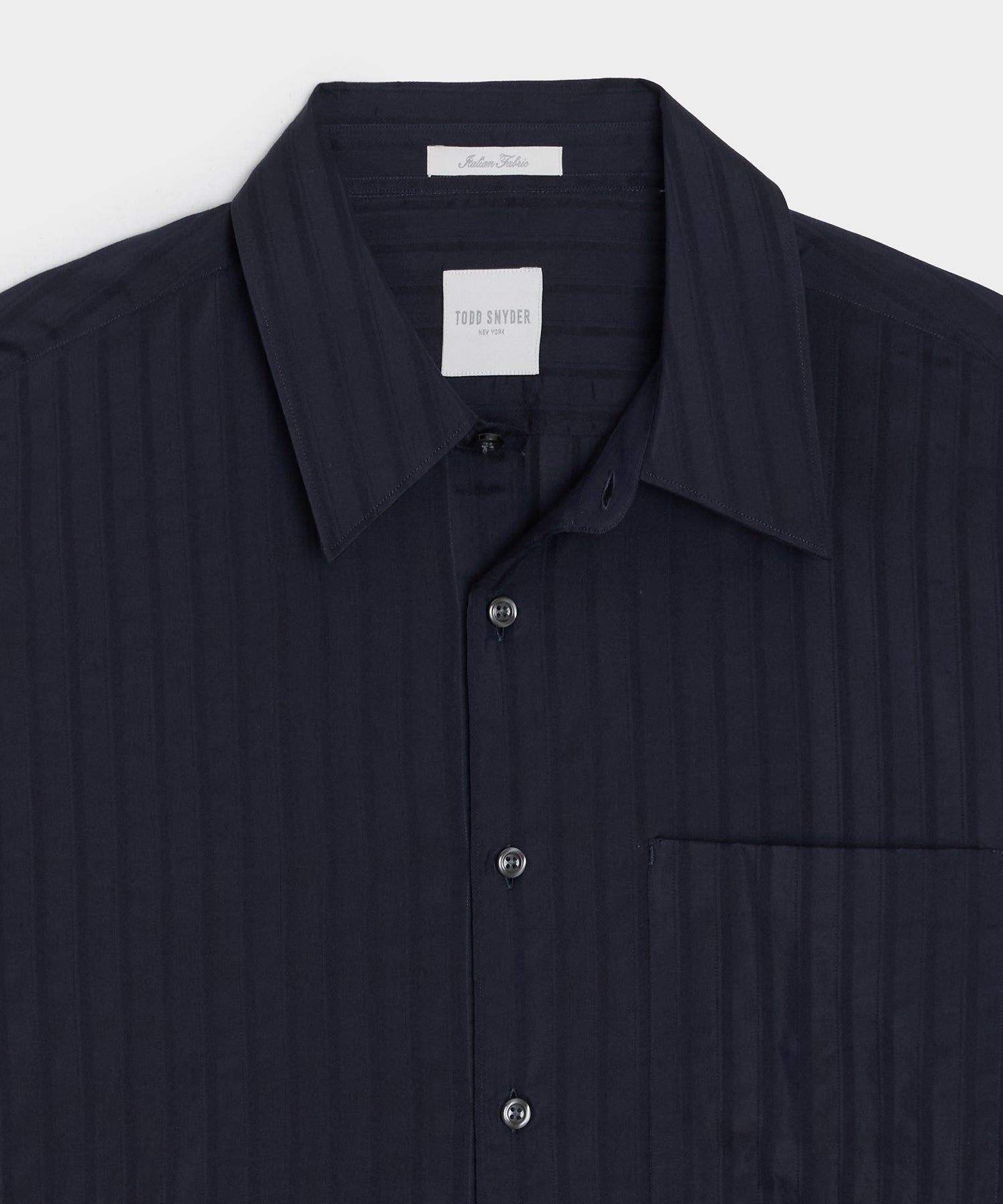 Italian Cotton-Silk Big Shirt - Image 6