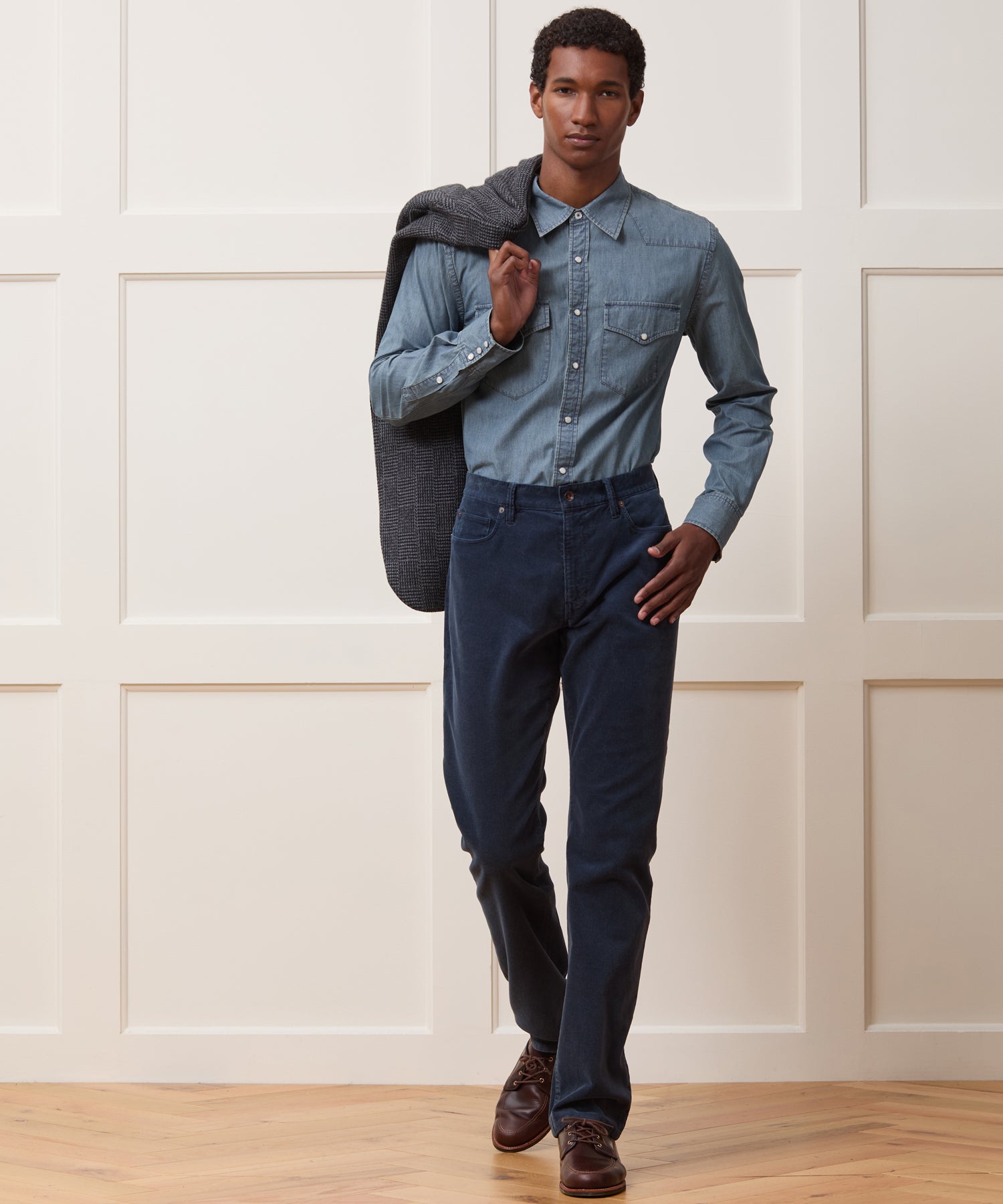 Chambray Western Shirt - Image 5