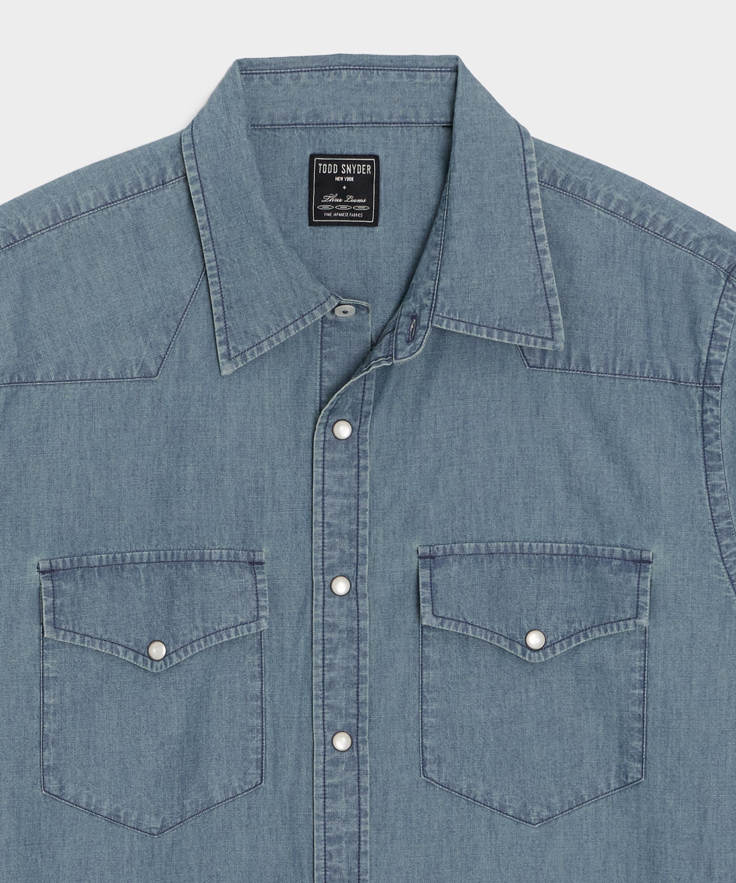 Chambray Western Shirt - Image 6