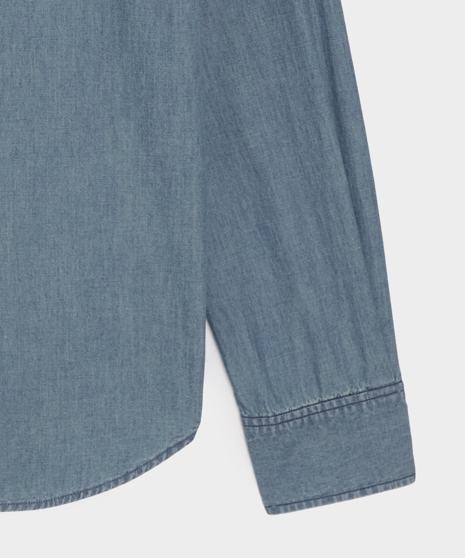 Chambray Western Shirt - Image 7