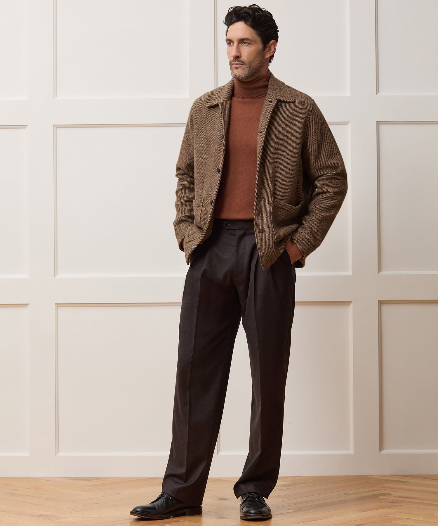 Italian Cashmere-Wool Chore Coat - Image 4