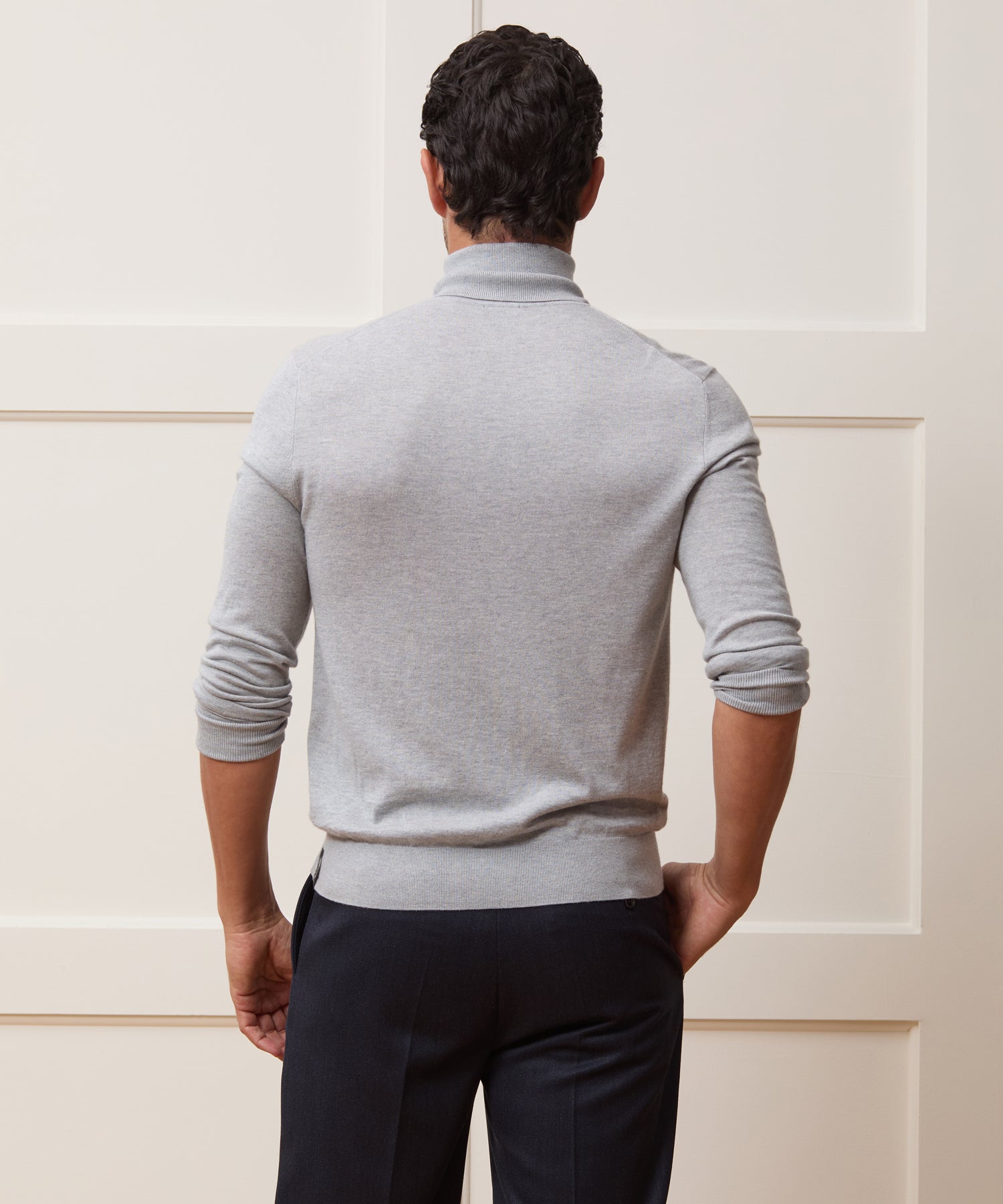 Silk-Cashmere Turtleneck Sweater - Image 5