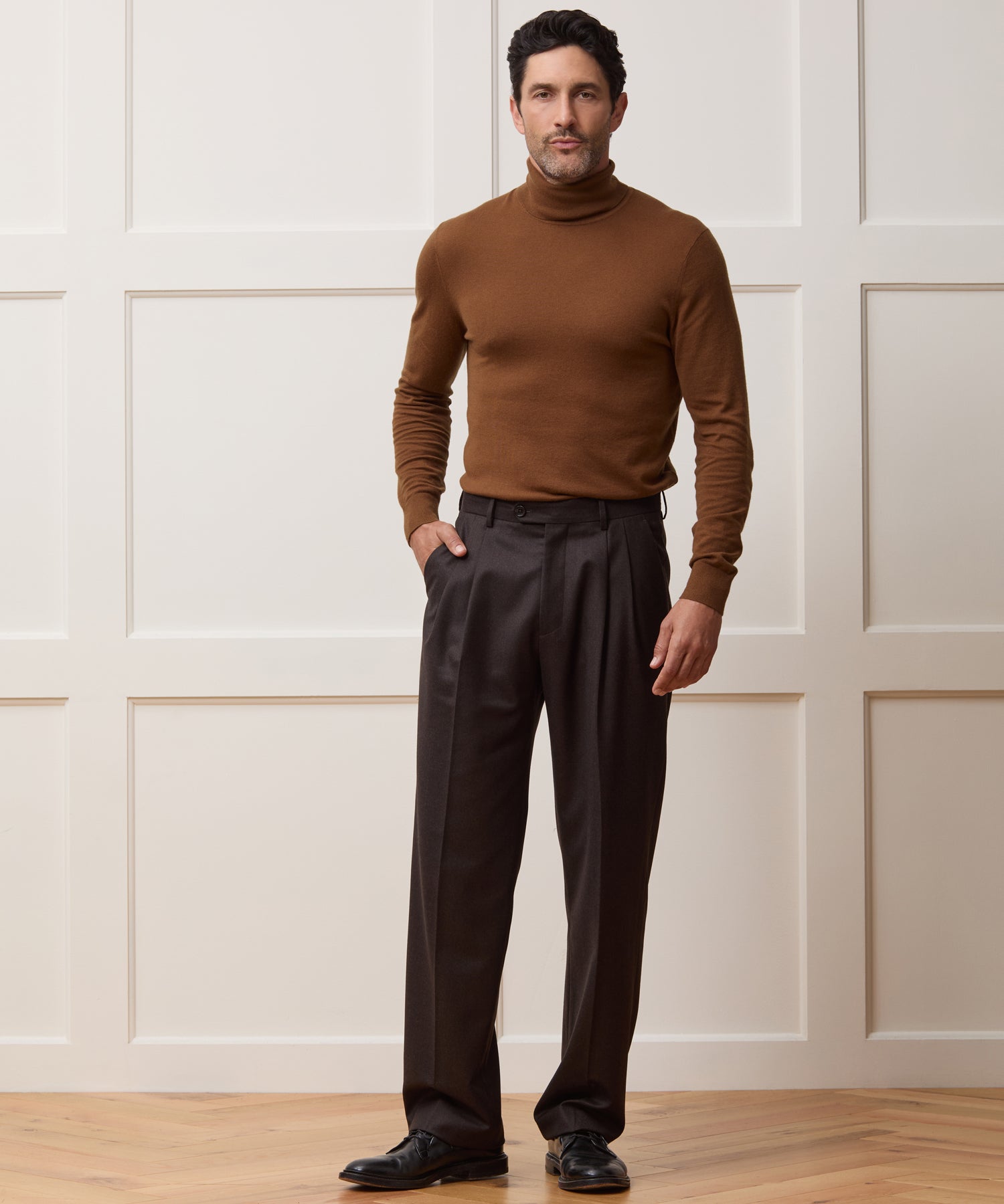 Silk-Cashmere Turtleneck Sweater - Image 3