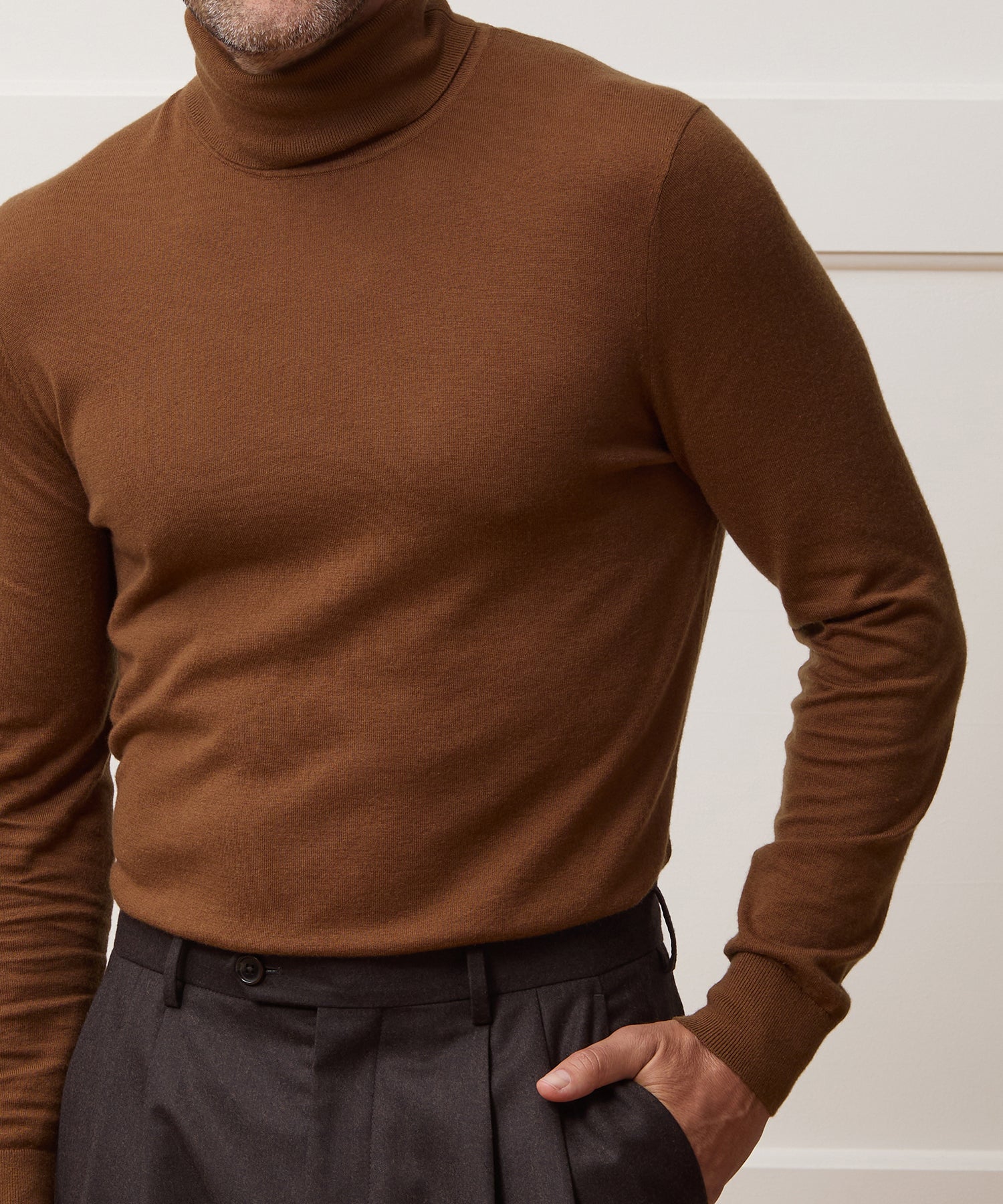 Silk-Cashmere Turtleneck Sweater - Image 4