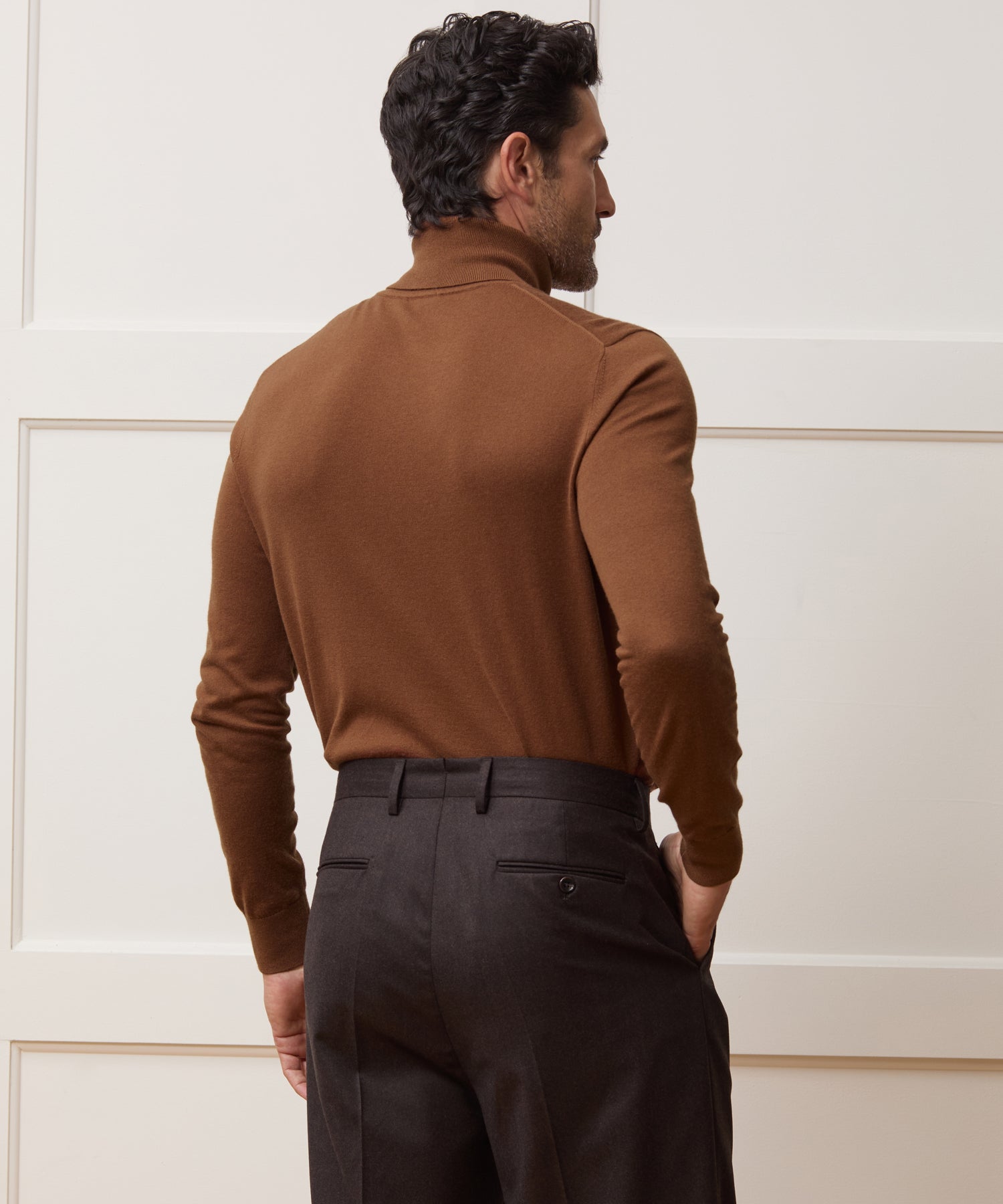 Silk-Cashmere Turtleneck Sweater - Image 5