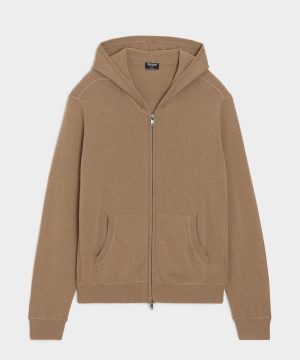 Cashmere Full-Zip Hoodie