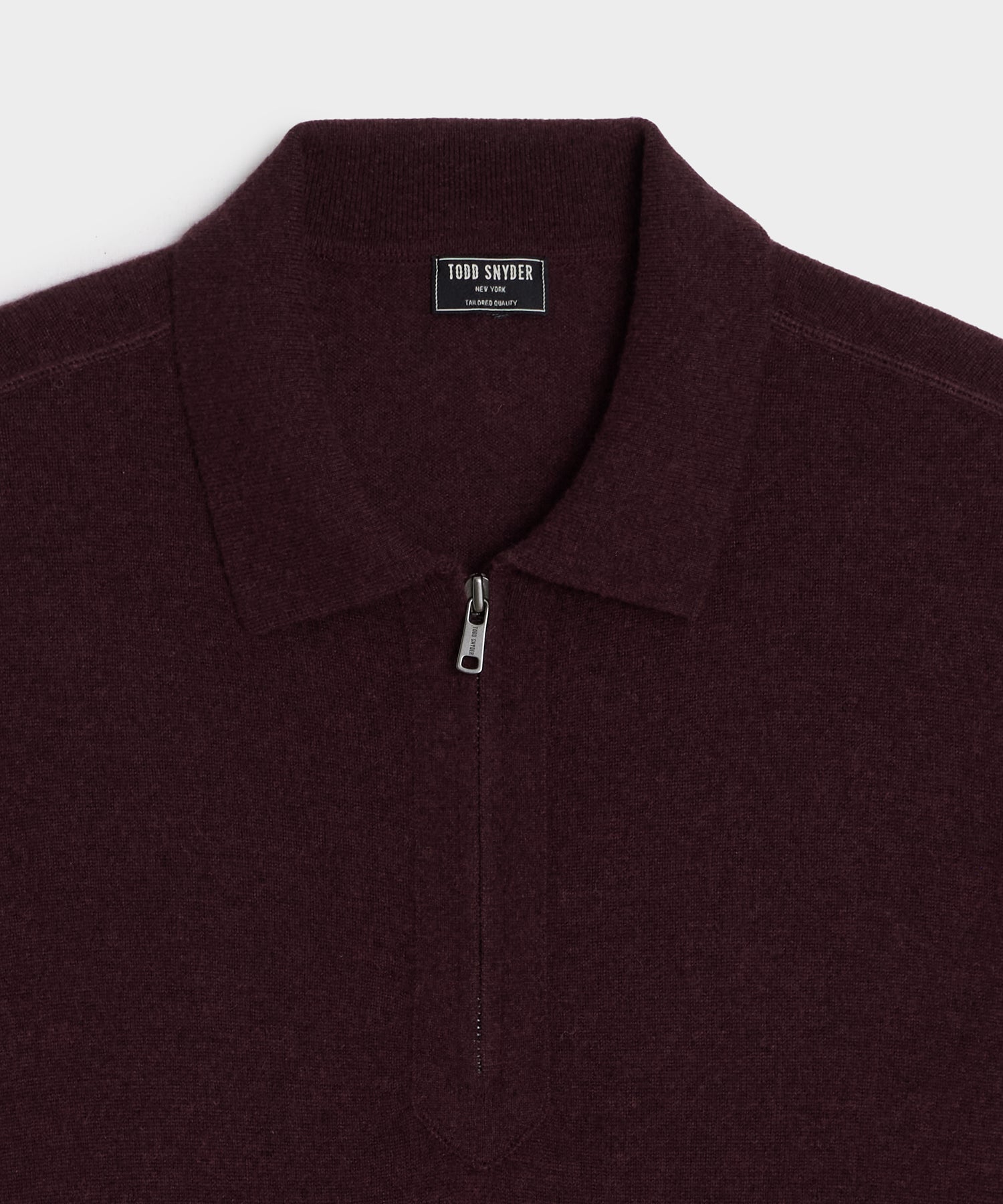 Cashmere Quarter-Zip Sweater Polo - Image 6