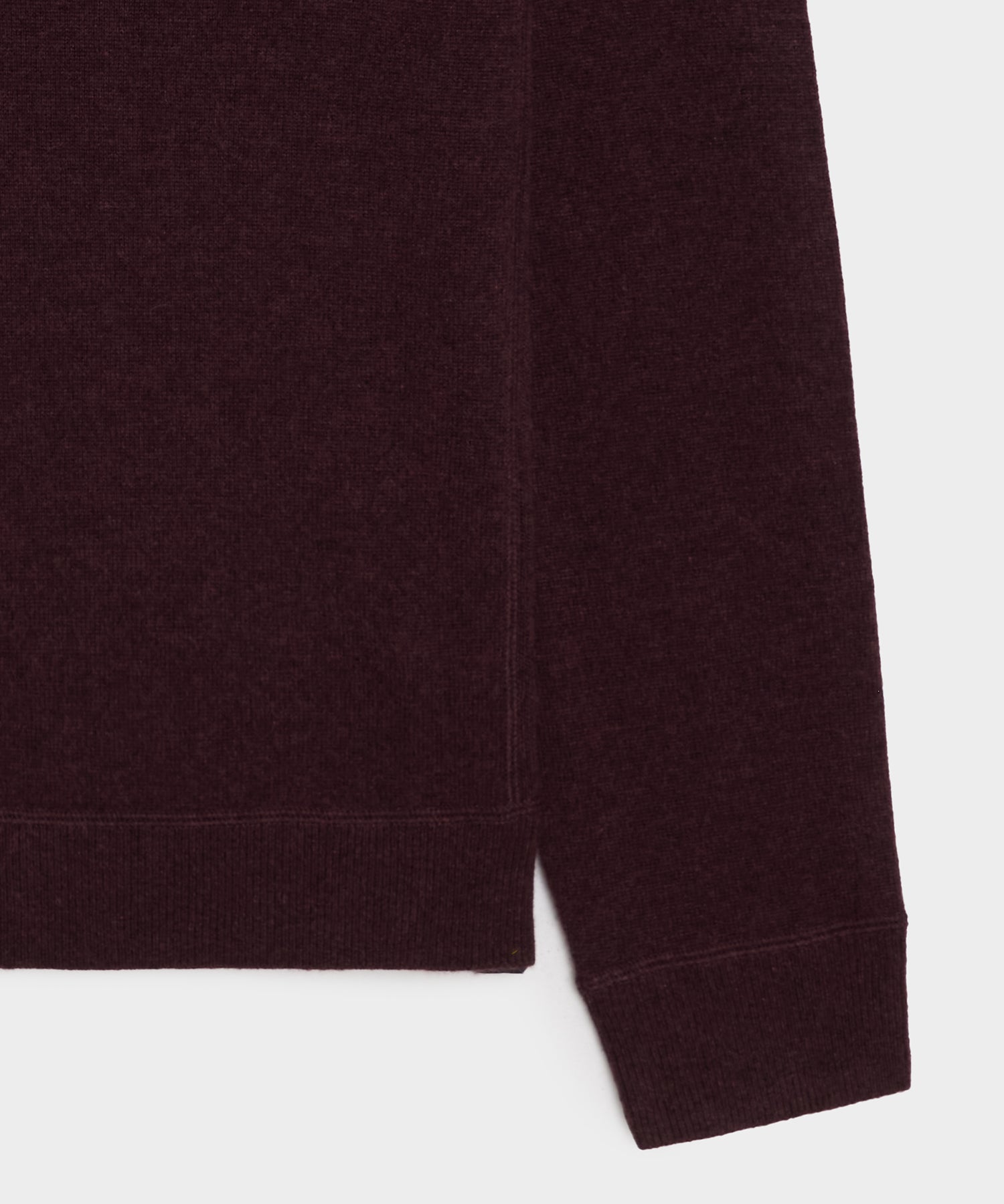 Cashmere Quarter-Zip Sweater Polo - Image 7
