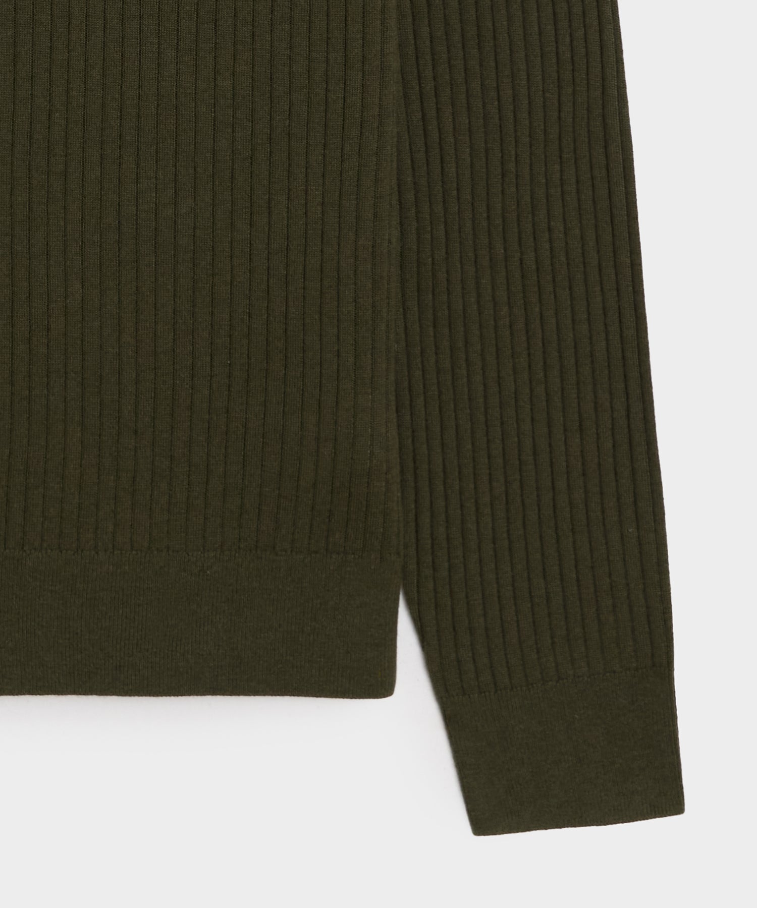 Silk-Cashmere Ribbed Montauk Sweater Polo - Image 7