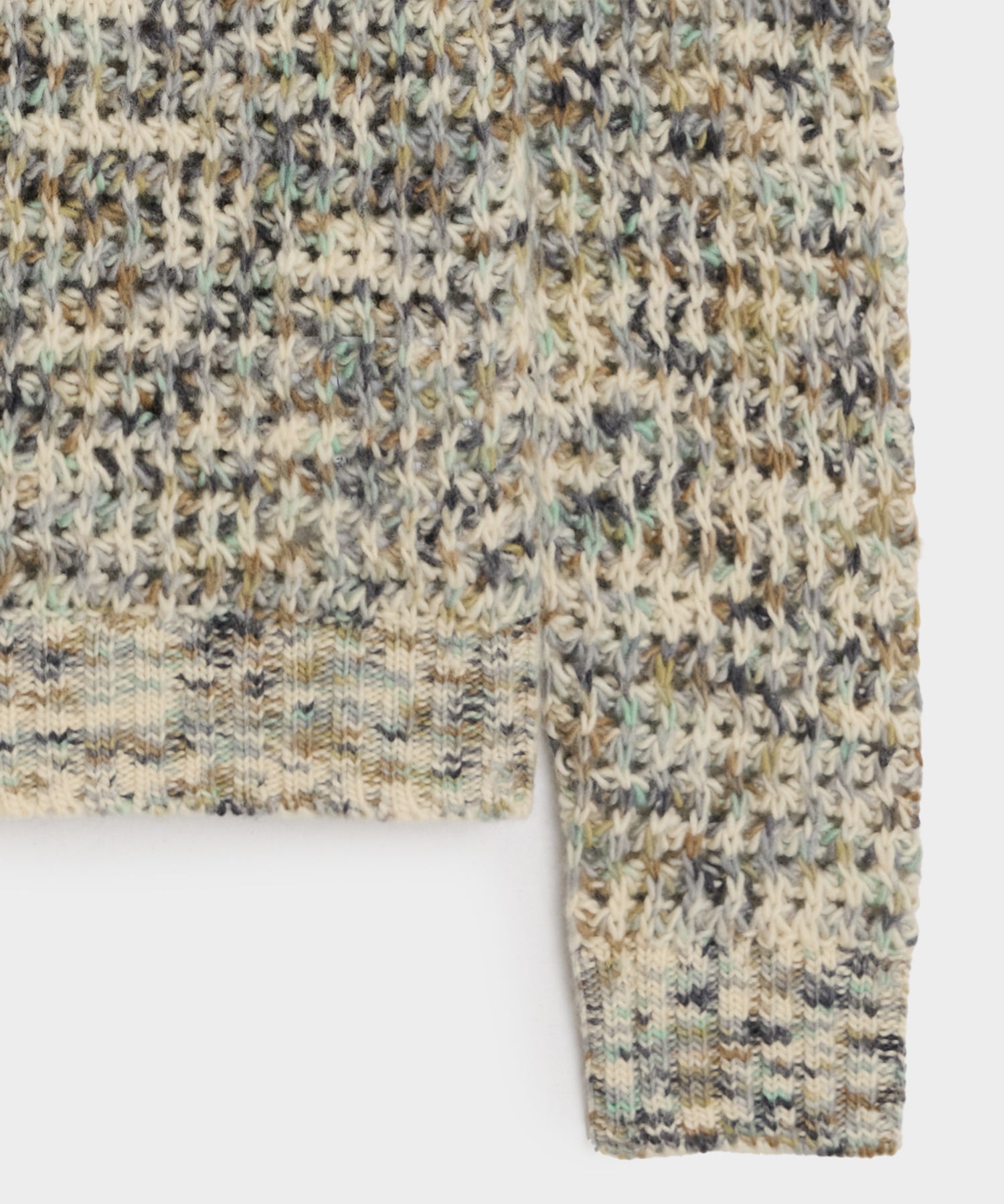 Wool Spacedye Crewneck Sweater - Image 7