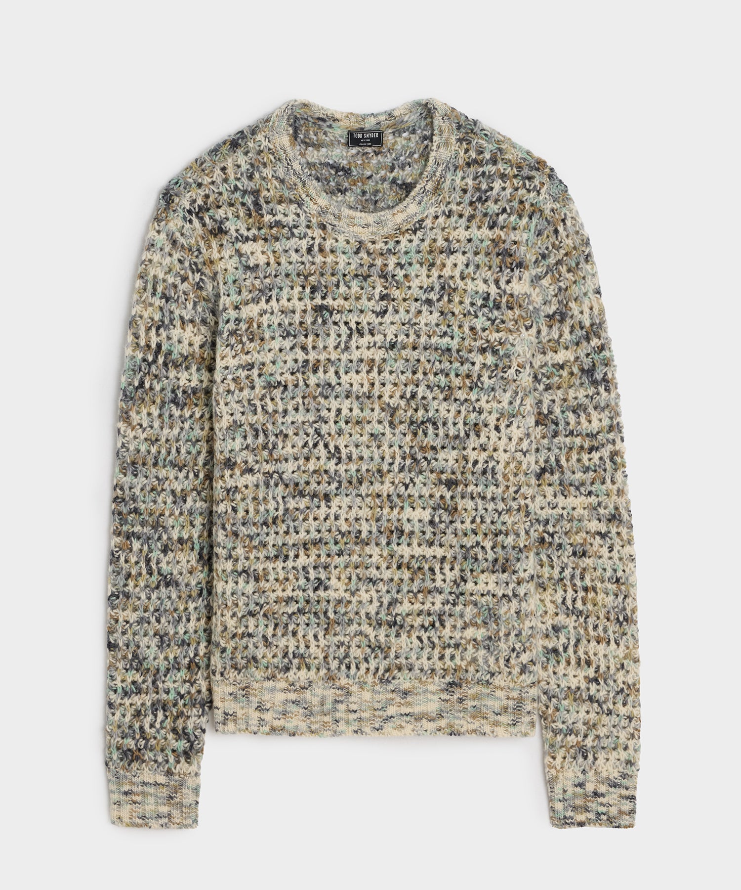 Wool Spacedye Crewneck Sweater