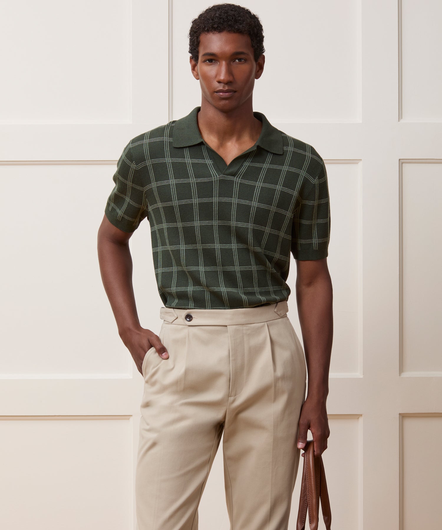 Silk-Cotton Montauk Sweater Polo - Image 2