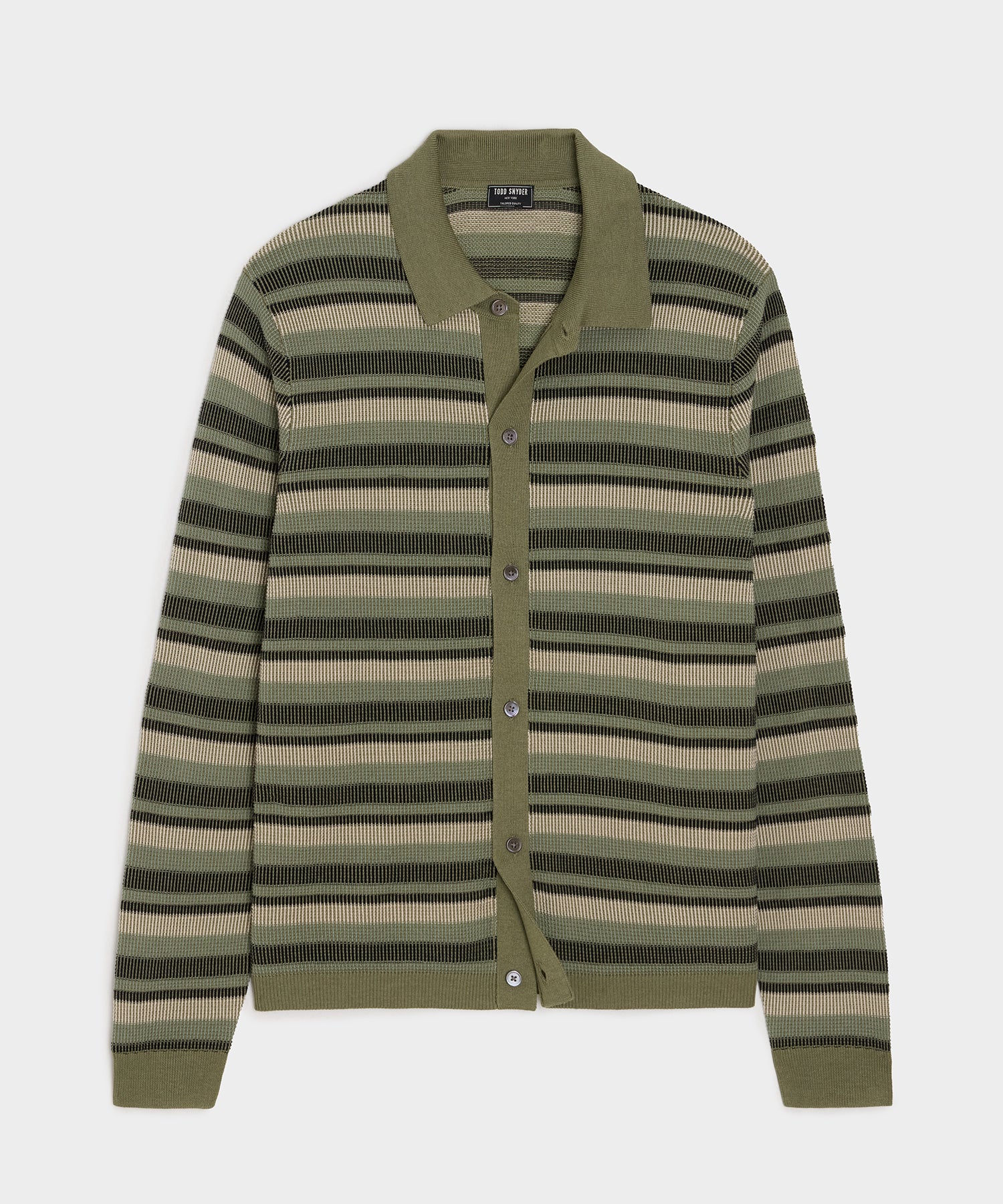 Silk-Cotton Sweater Polo