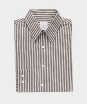 Poplin Long Point Collar Dress Shirt