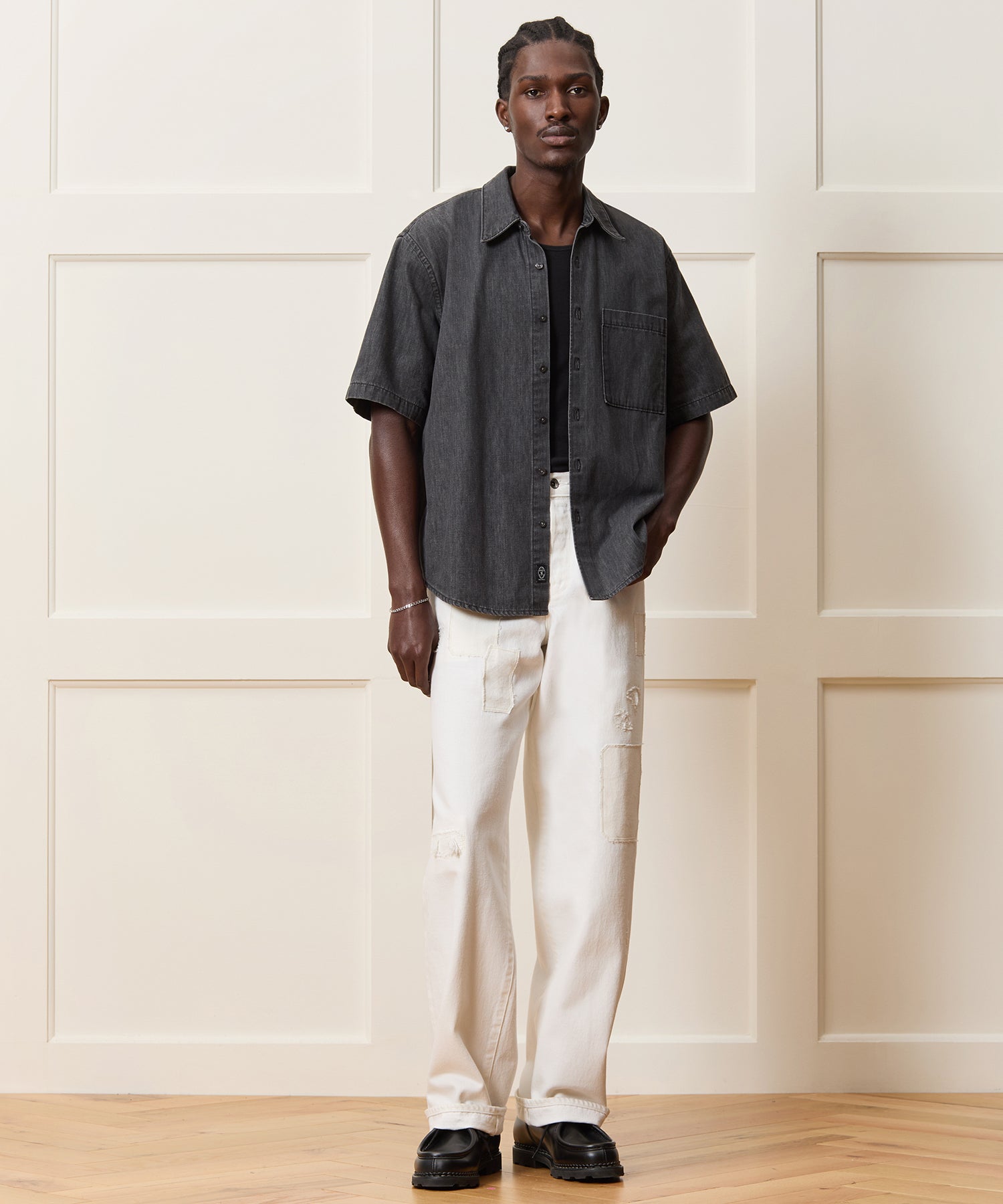 Denim Big Shirt - Image 3