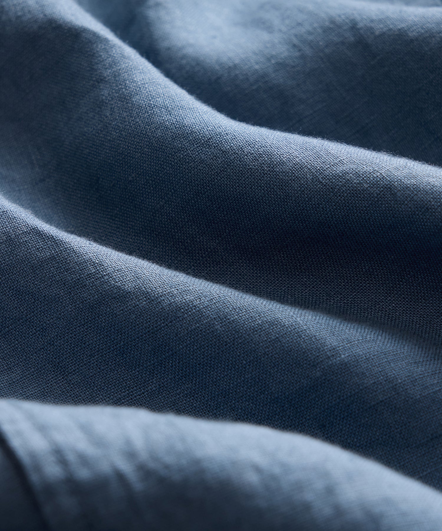 Cropped Sea Soft Irish Linen Camp Collar Shirt - Image 8