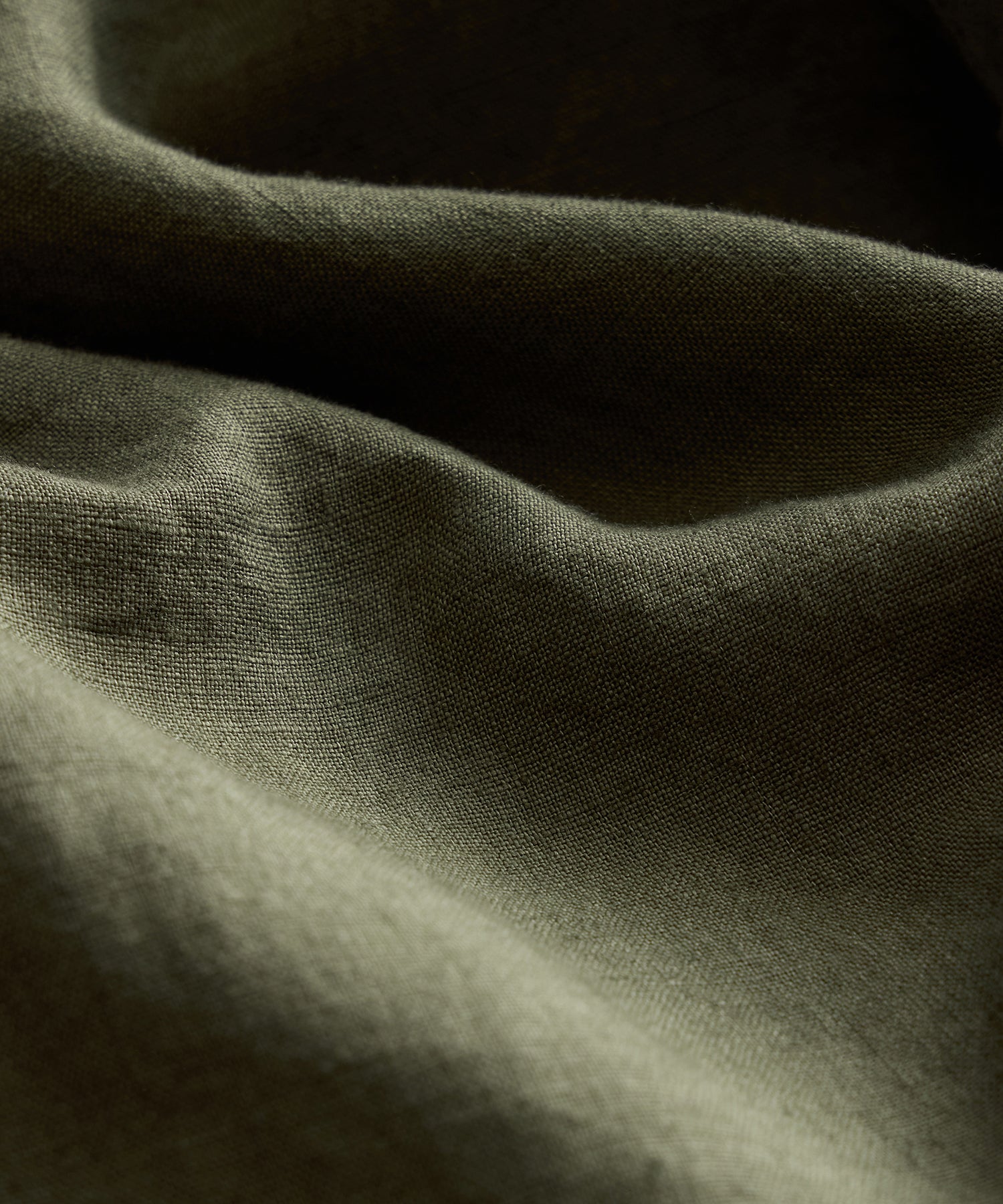 Cropped Sea Soft Irish Linen Camp Collar Shirt - Image 8